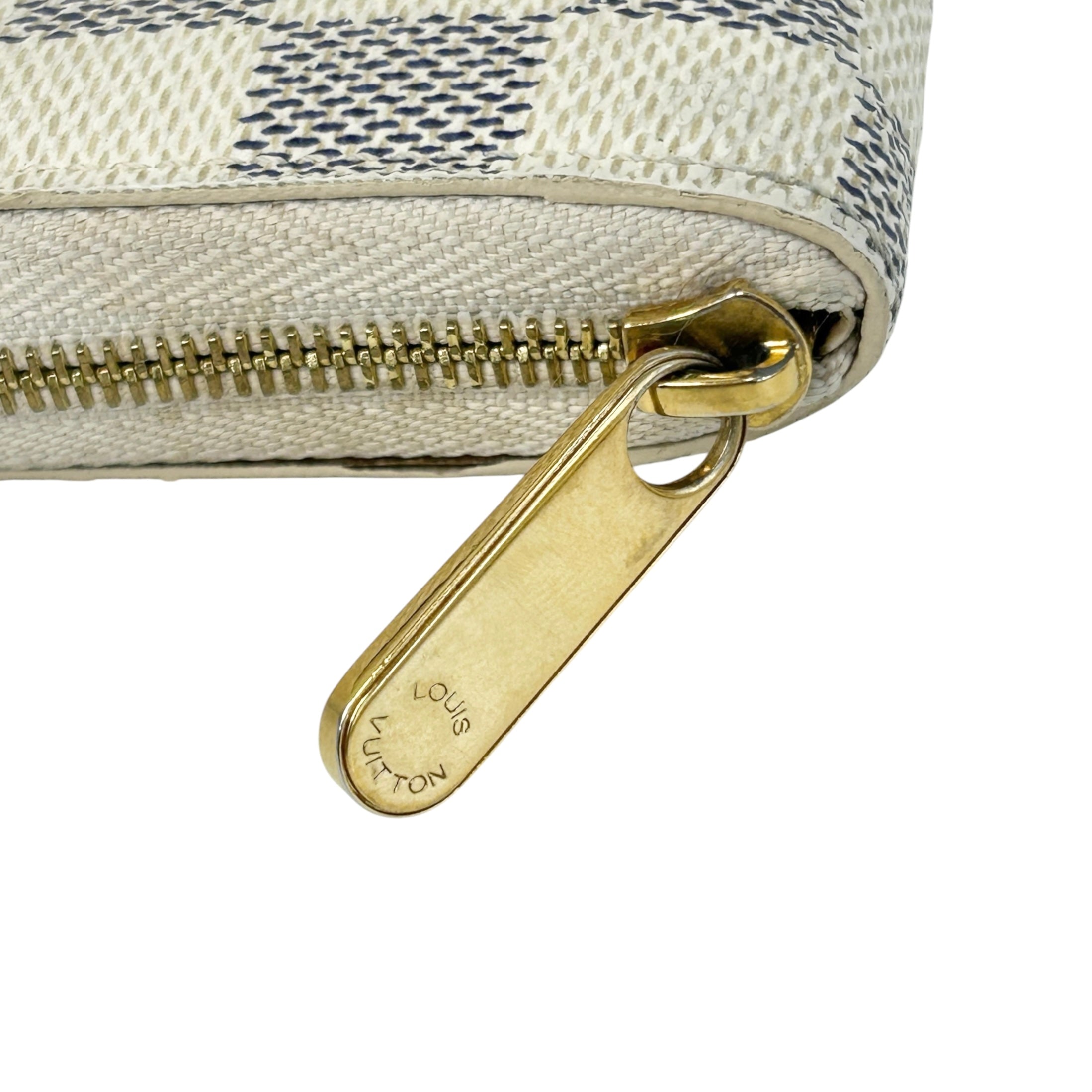 Damier Azur Canvas Zippy Coin Purse