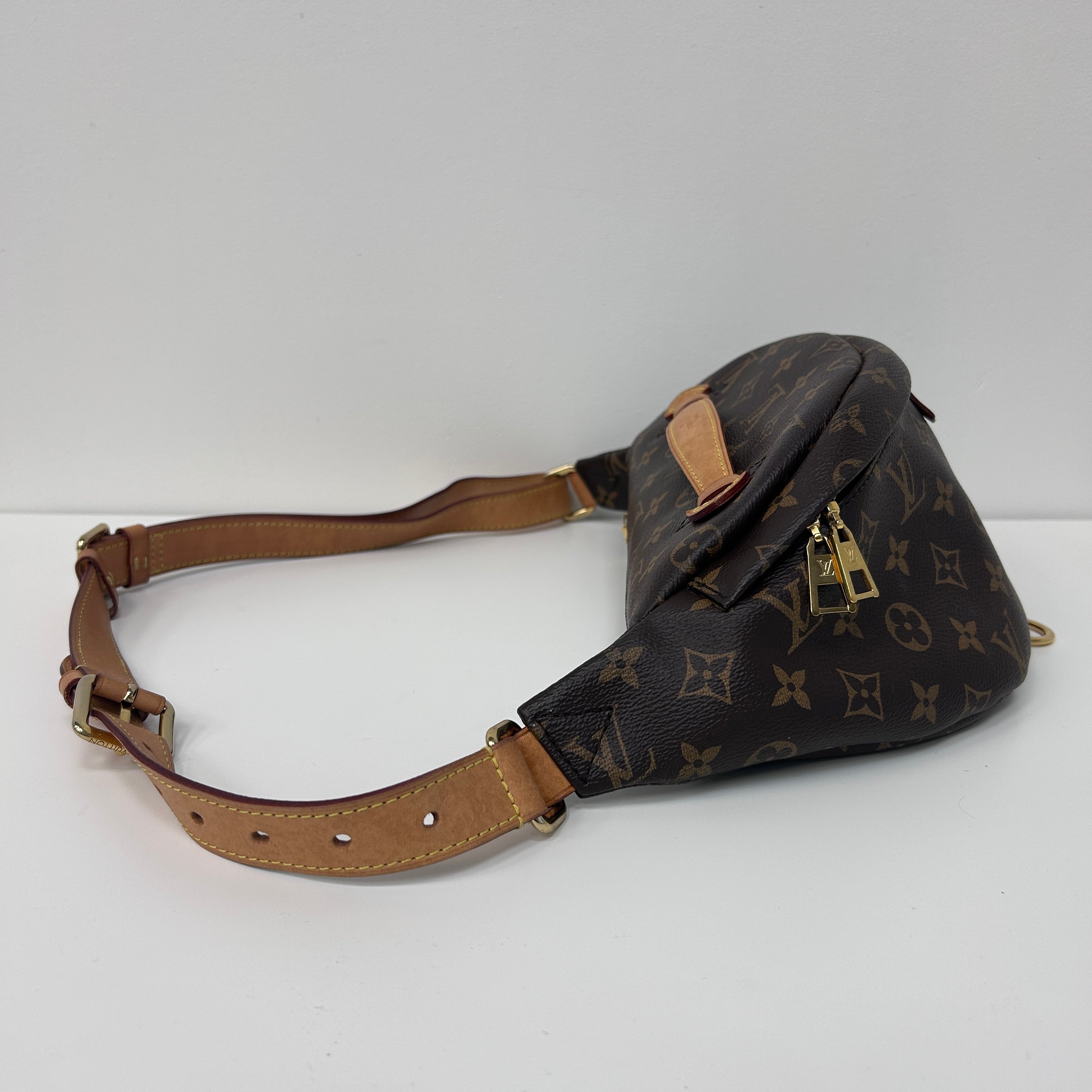 Monogram Coated Canvas Bum Bag w/GHW