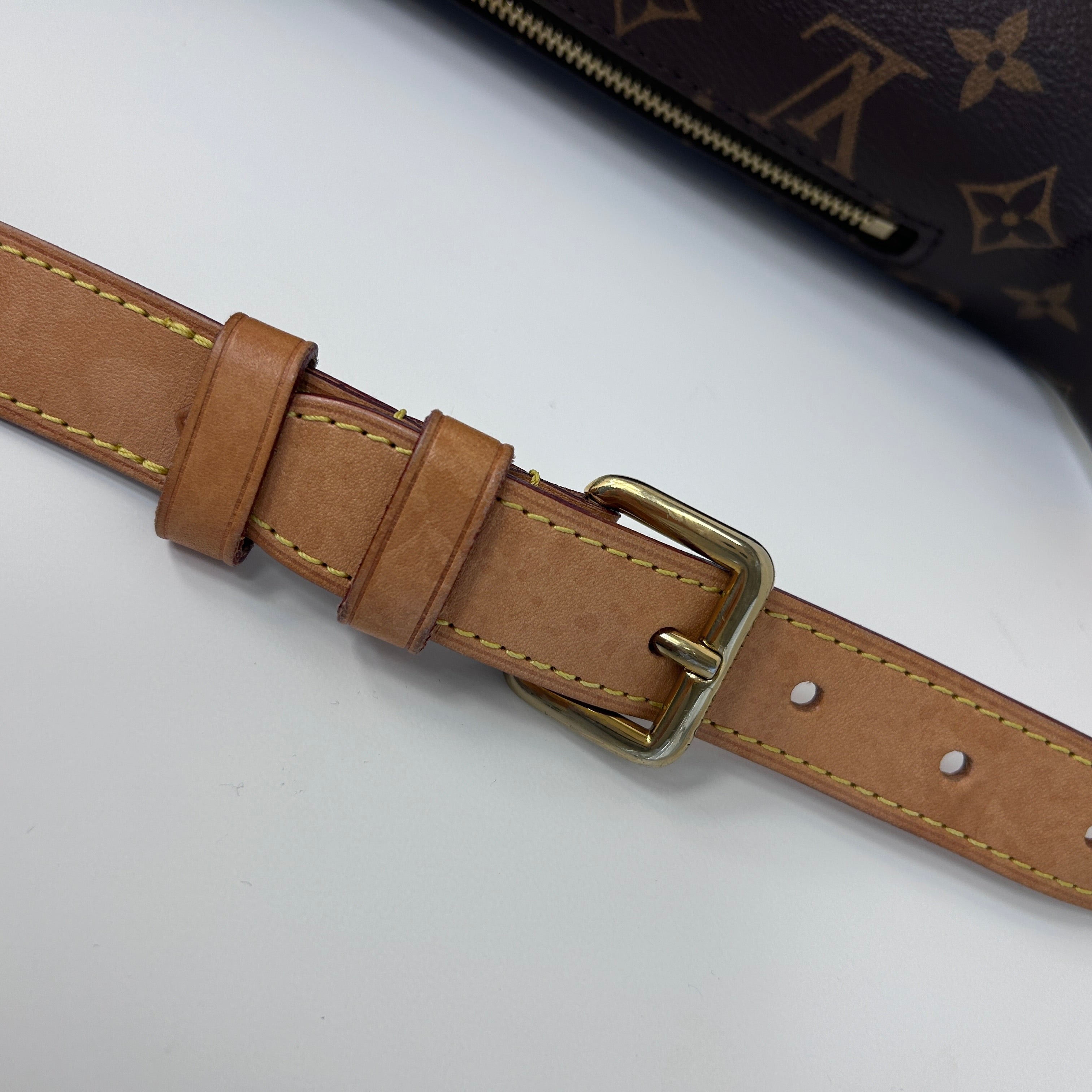 Monogram Coated Canvas Bum Bag w/GHW