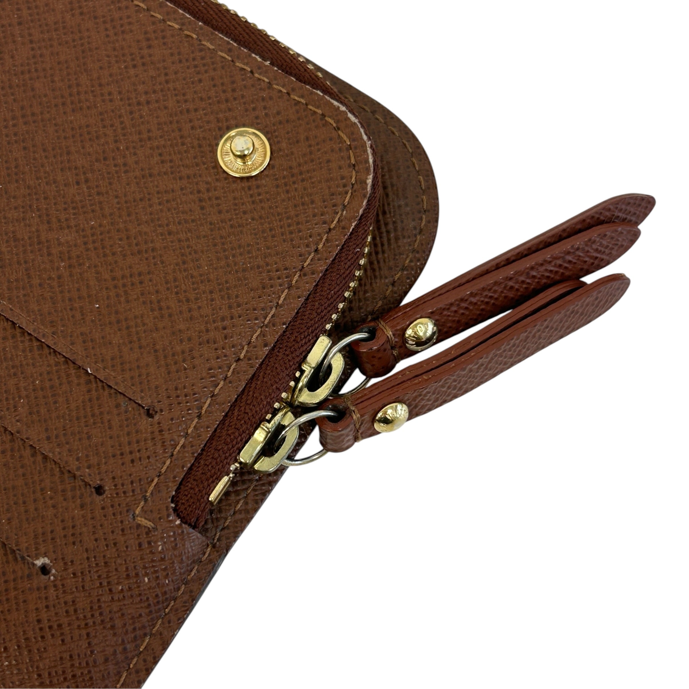 Monogram Canvas Insolite Organizer Wallet w/Stamp DW