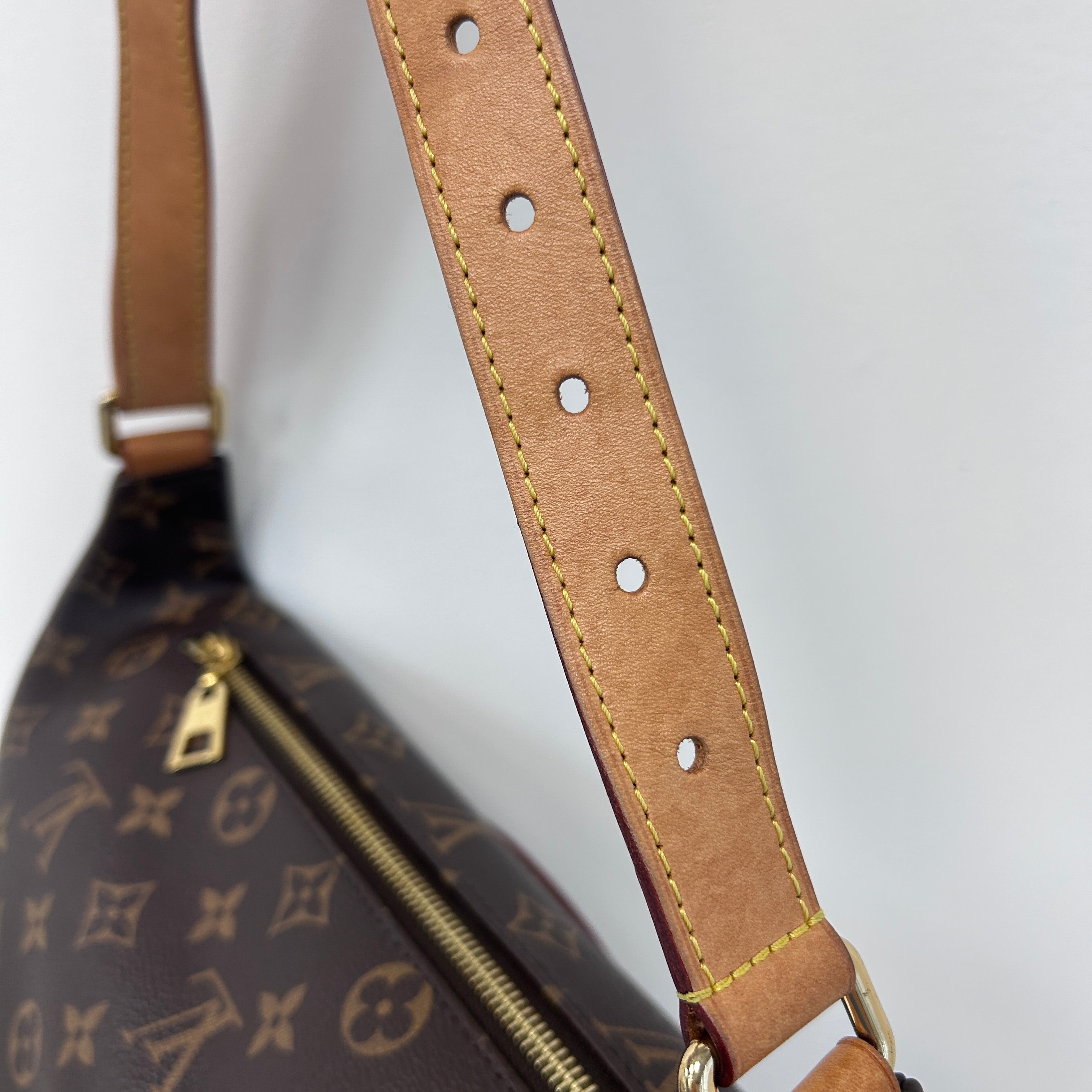 Monogram Coated Canvas Bum Bag w/GHW