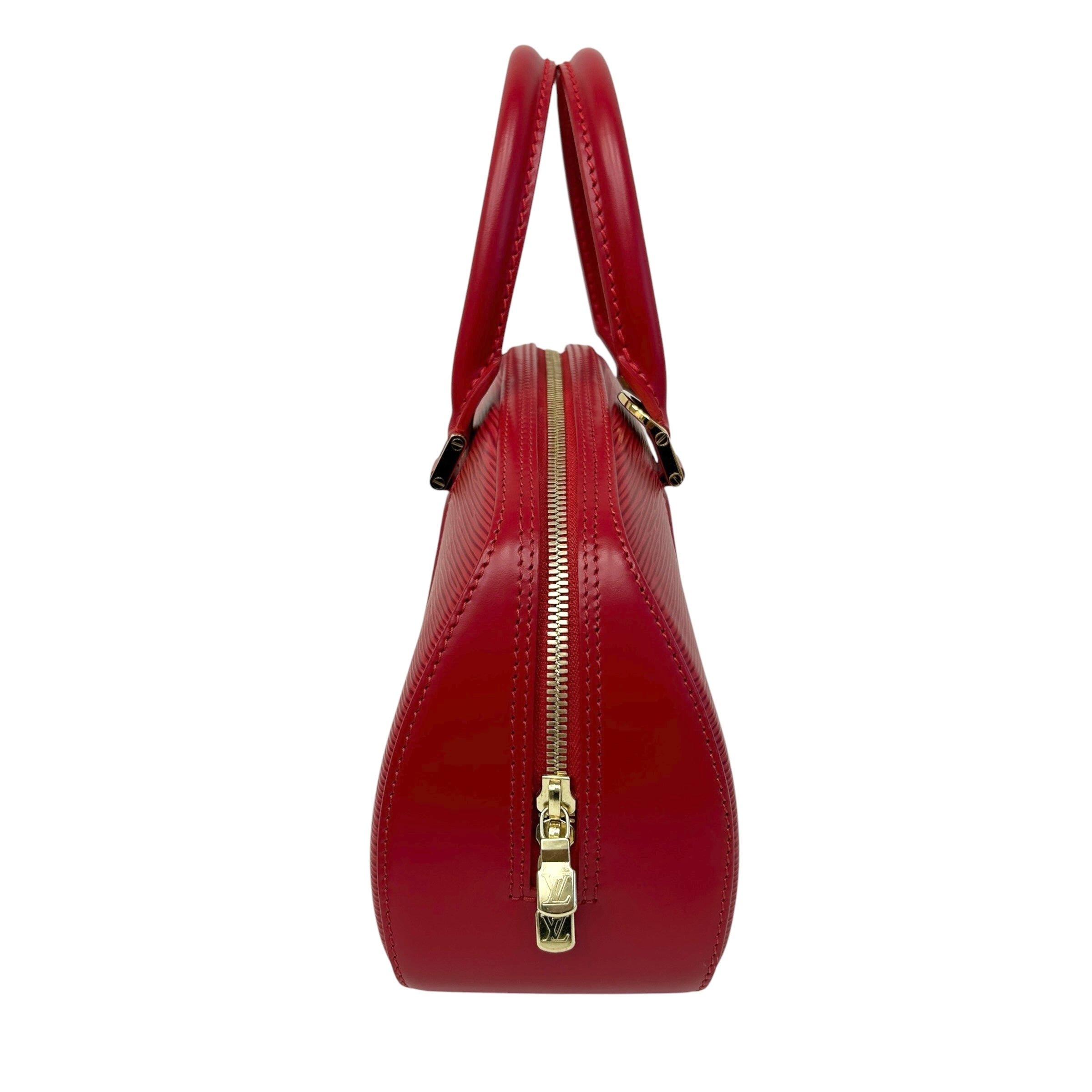 Red Epi Leather Jasmine Bag