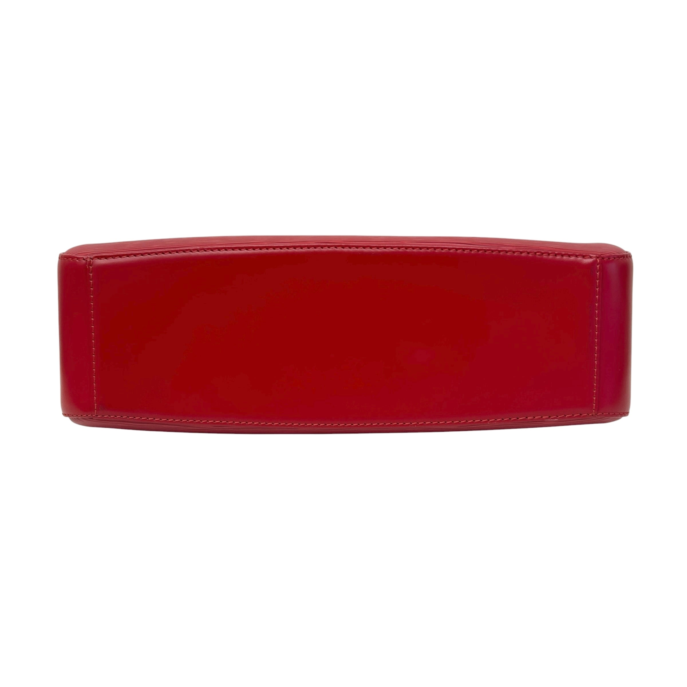 Red Epi Leather Jasmine Bag