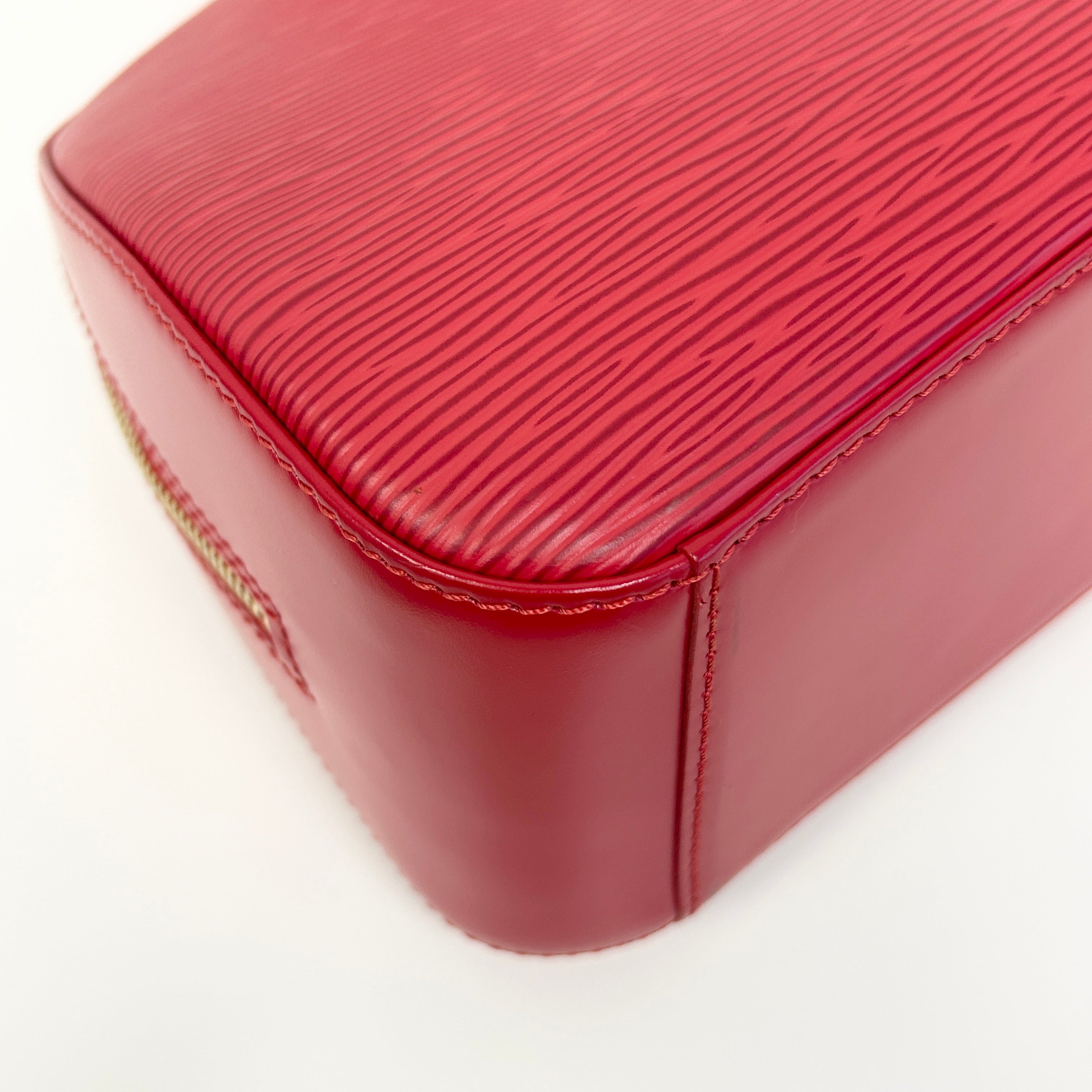 Red Epi Leather Jasmine Bag