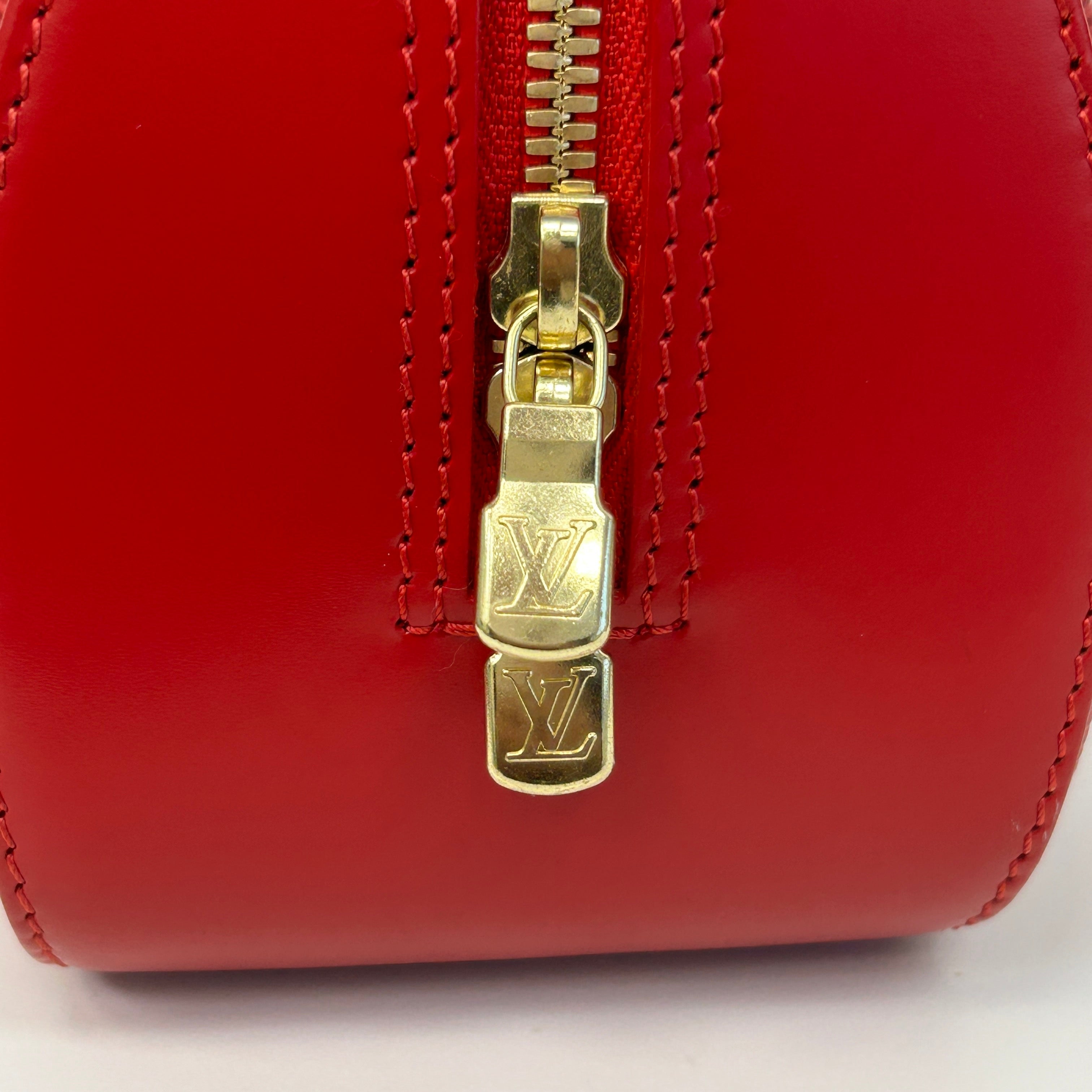 Red Epi Leather Jasmine Bag