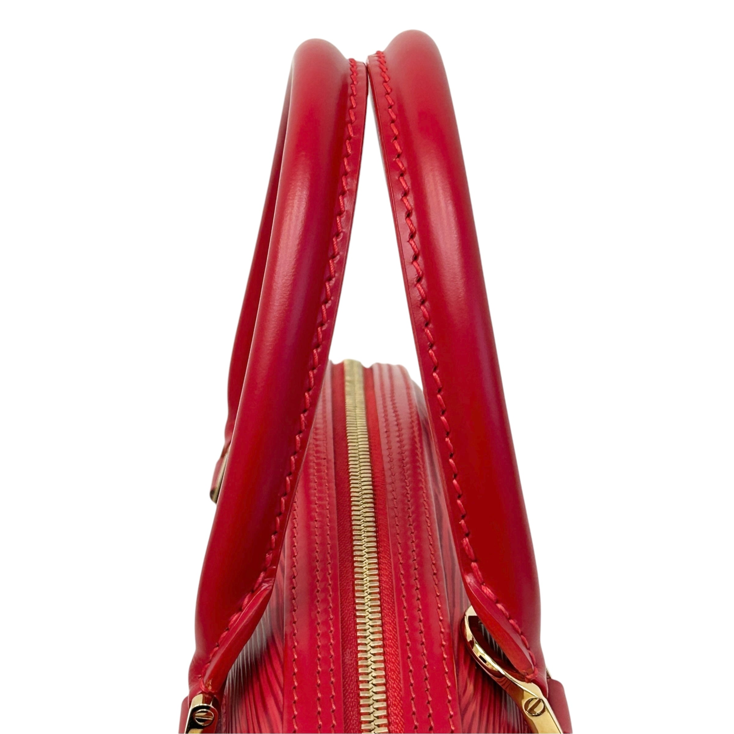 Red Epi Leather Jasmine Bag