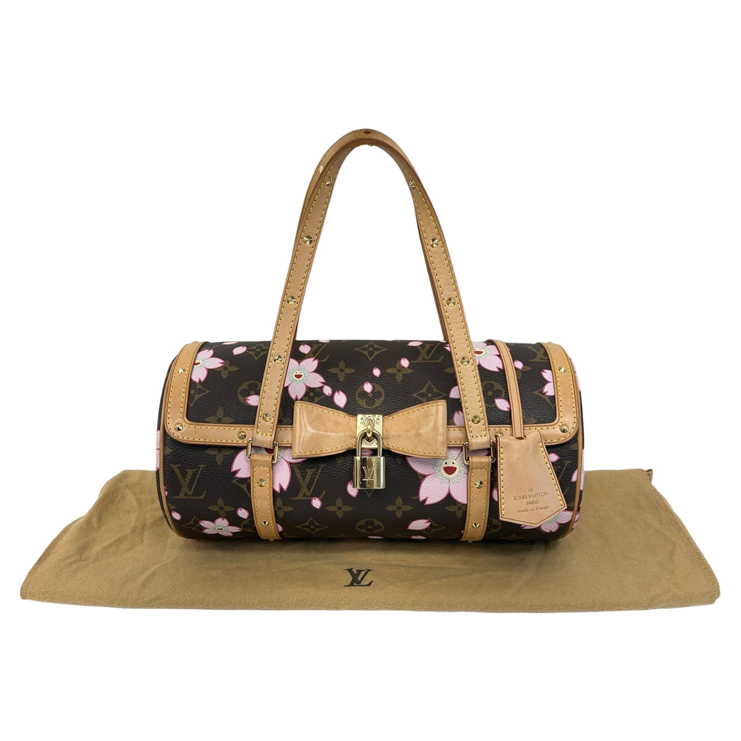 Limited Edition Monogram Cherry Blossom Papillon Bag