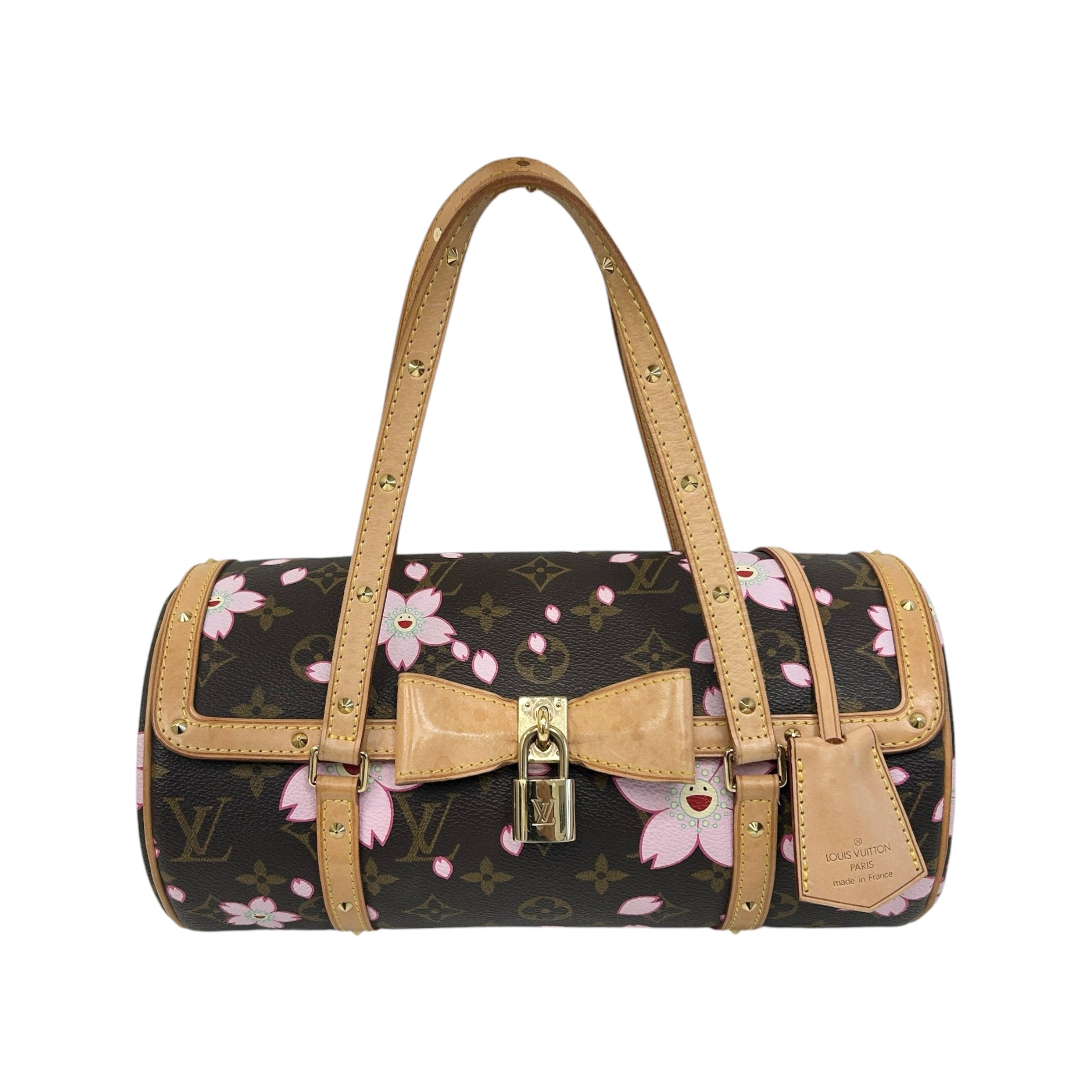 Limited Edition Monogram Cherry Blossom Papillon Bag