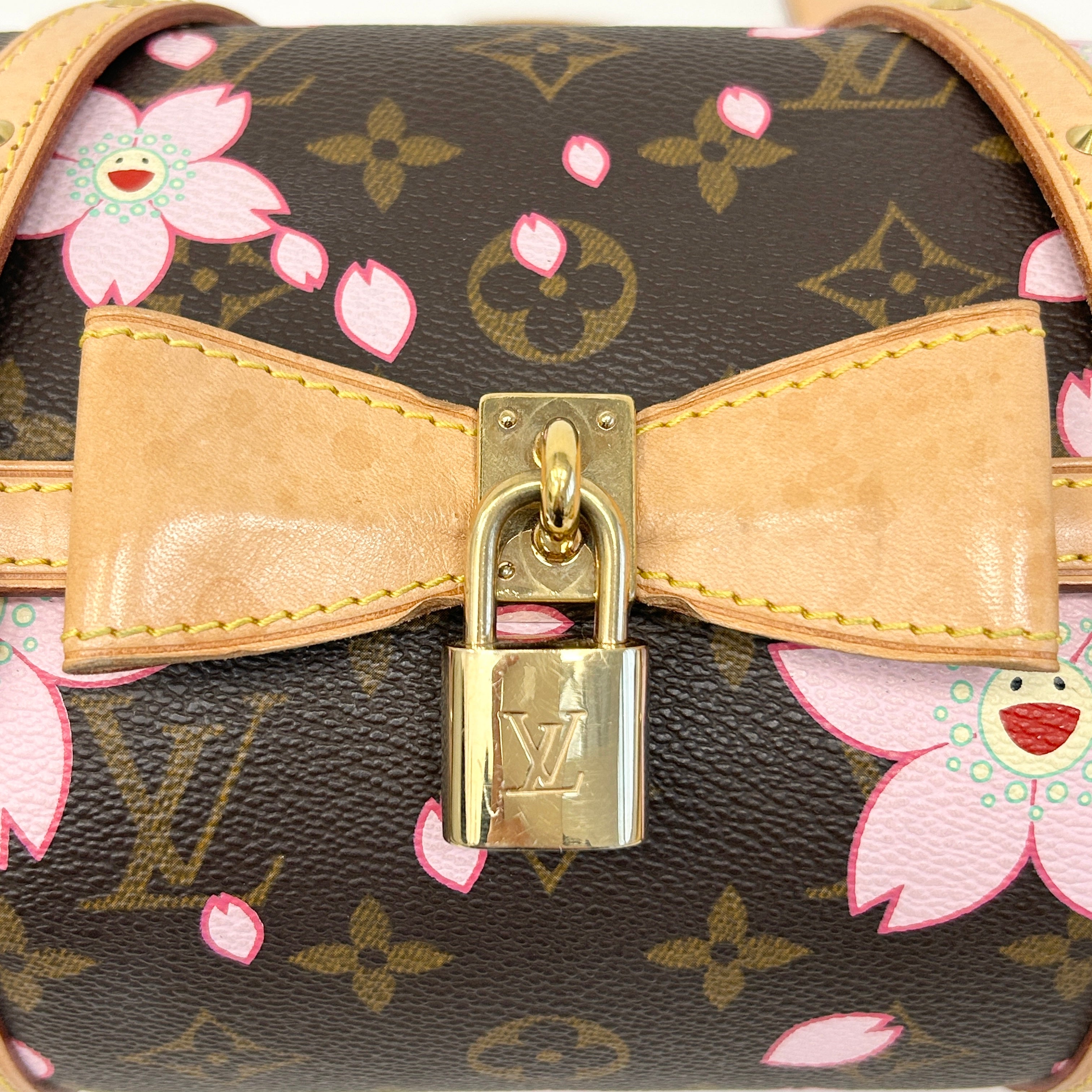 Limited Edition Monogram Cherry Blossom Papillon Bag