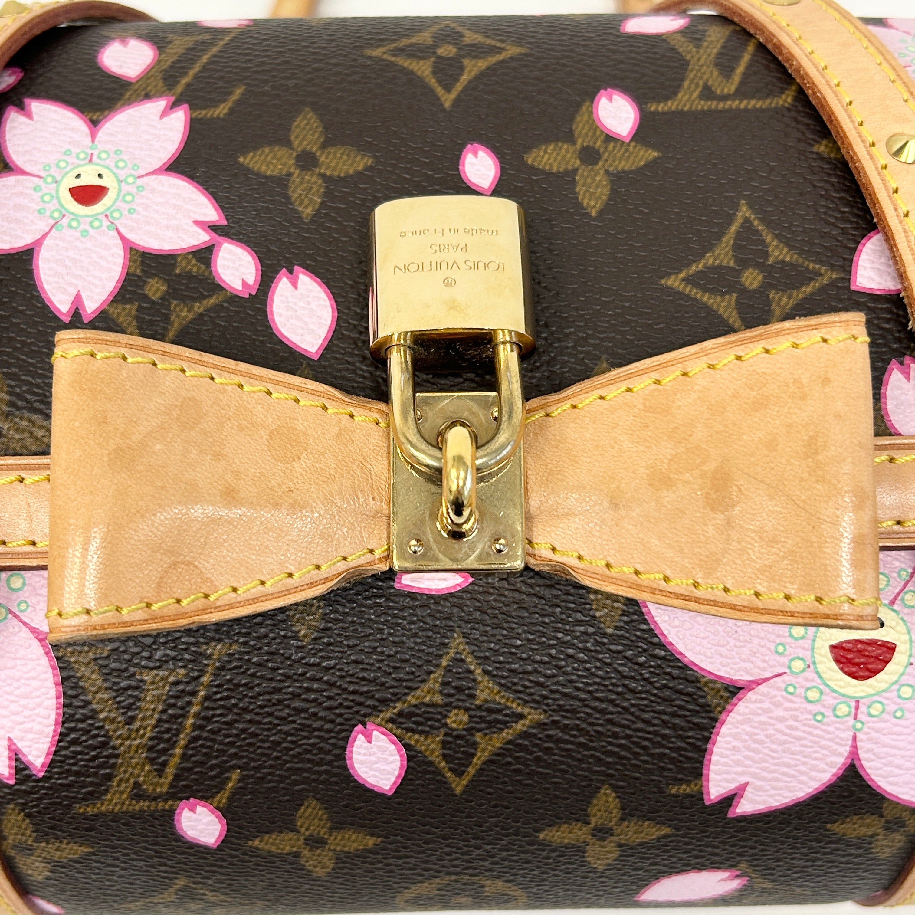 Limited Edition Monogram Cherry Blossom Papillon Bag