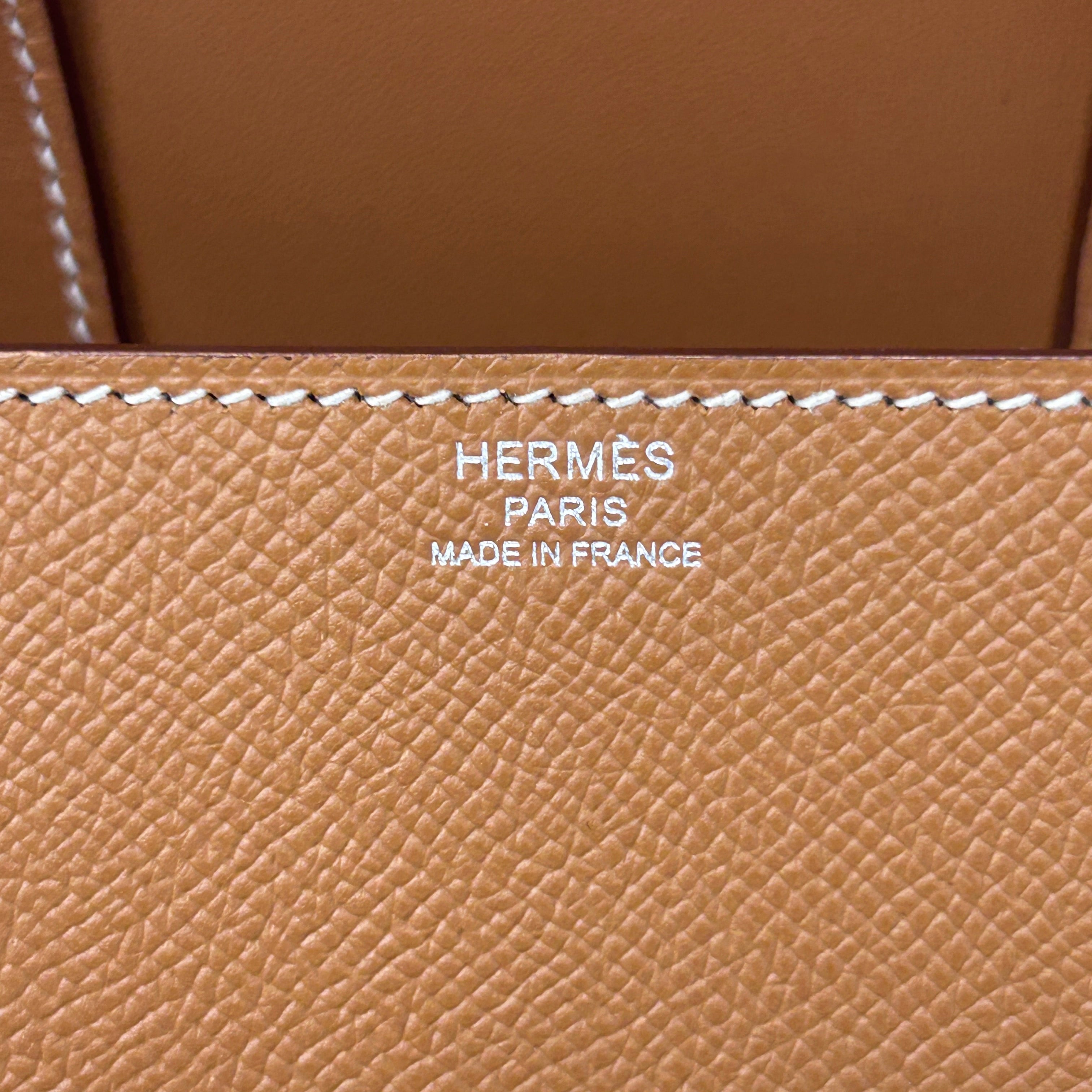 Gold Epsom Leather Mini Della Cavalleria w/PHW