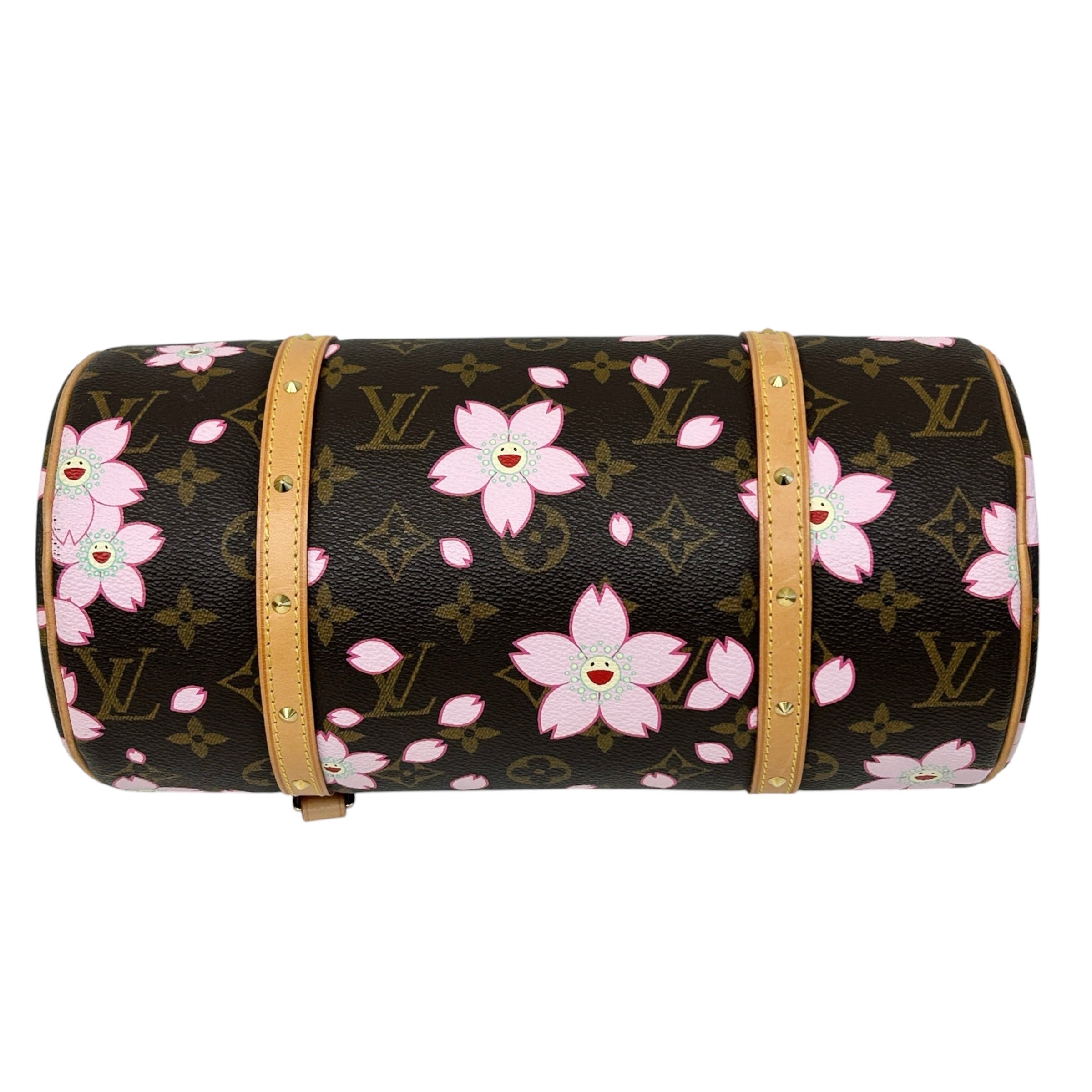 Limited Edition Monogram Cherry Blossom Papillon Bag