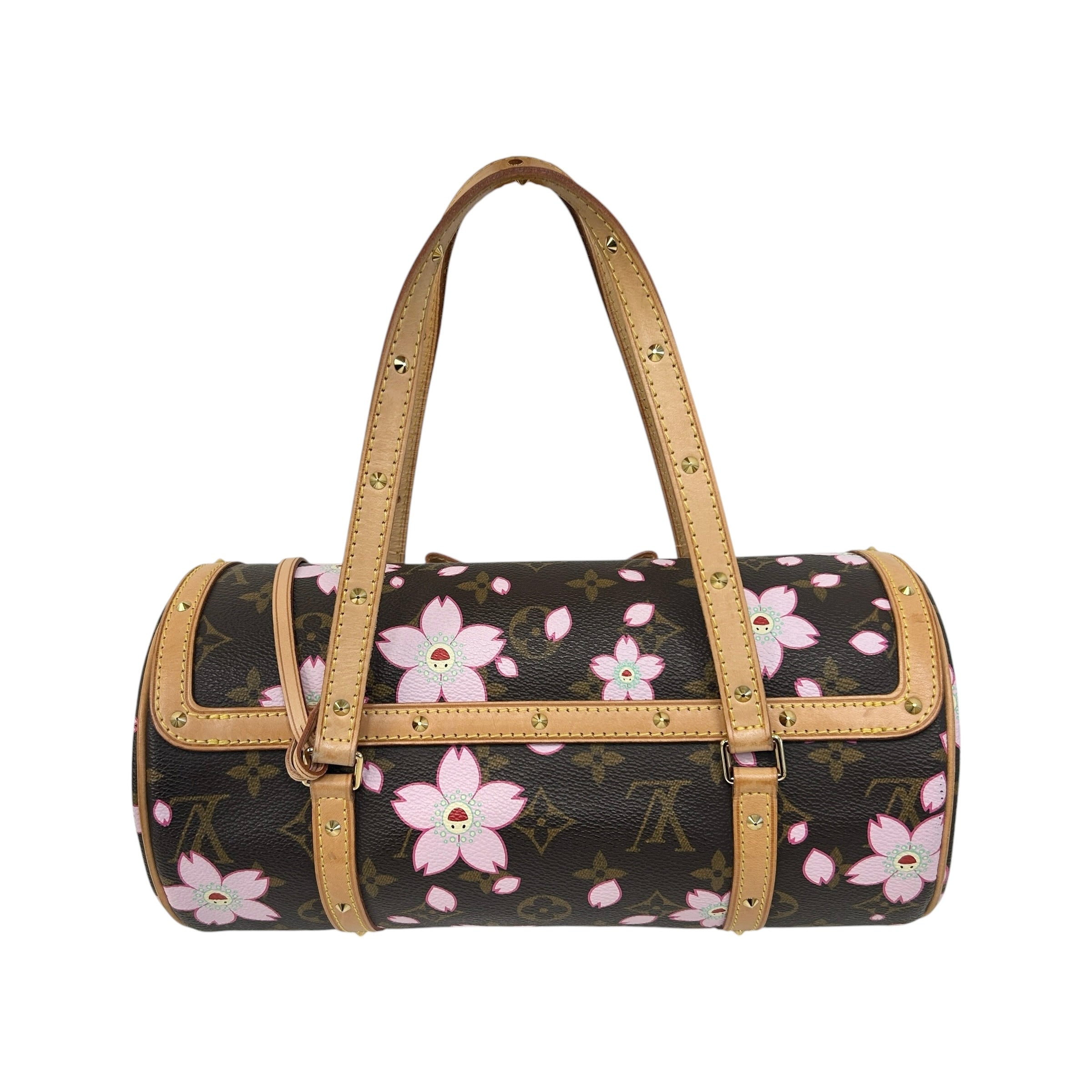 Limited Edition Monogram Cherry Blossom Papillon Bag
