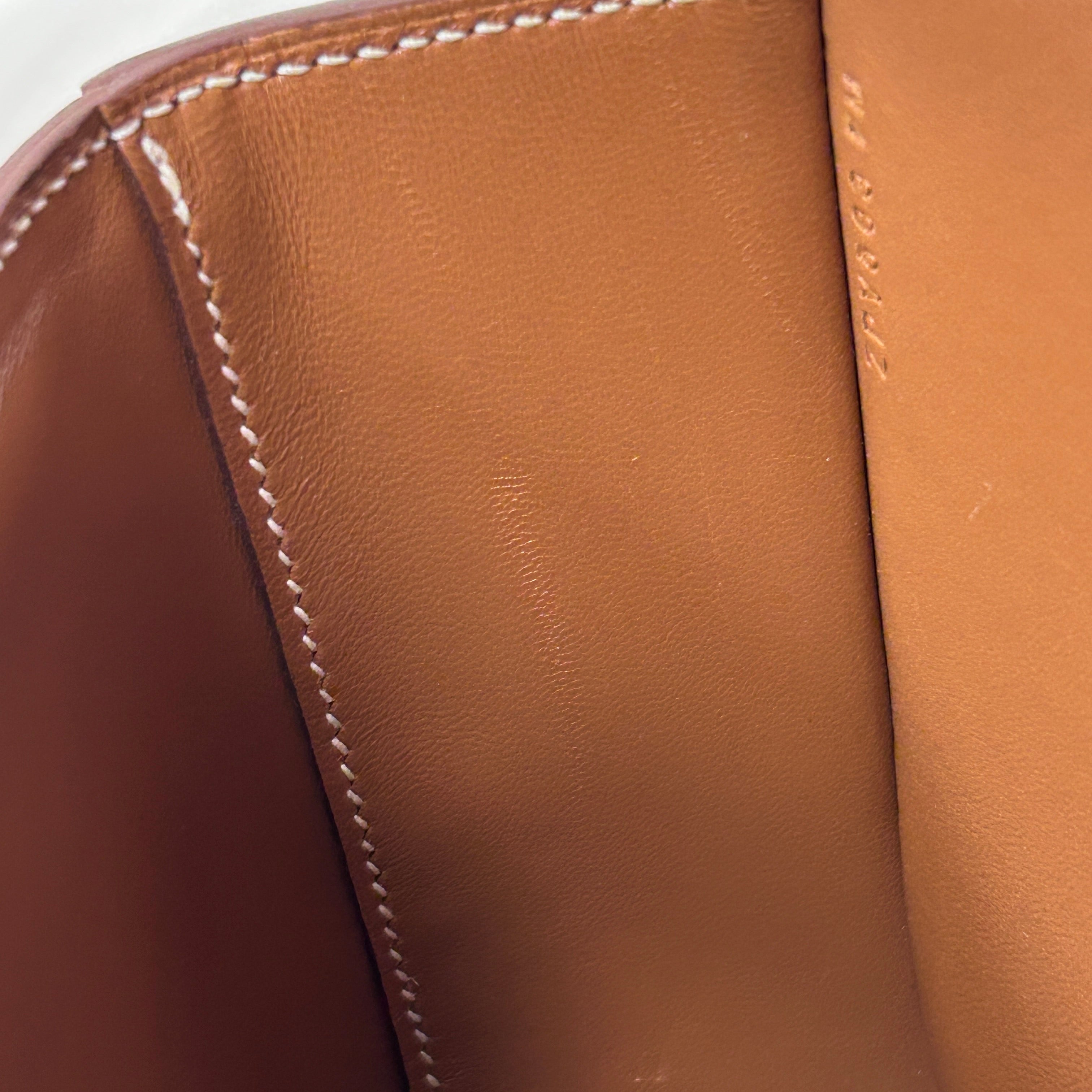 Gold Epsom Leather Mini Della Cavalleria w/PHW