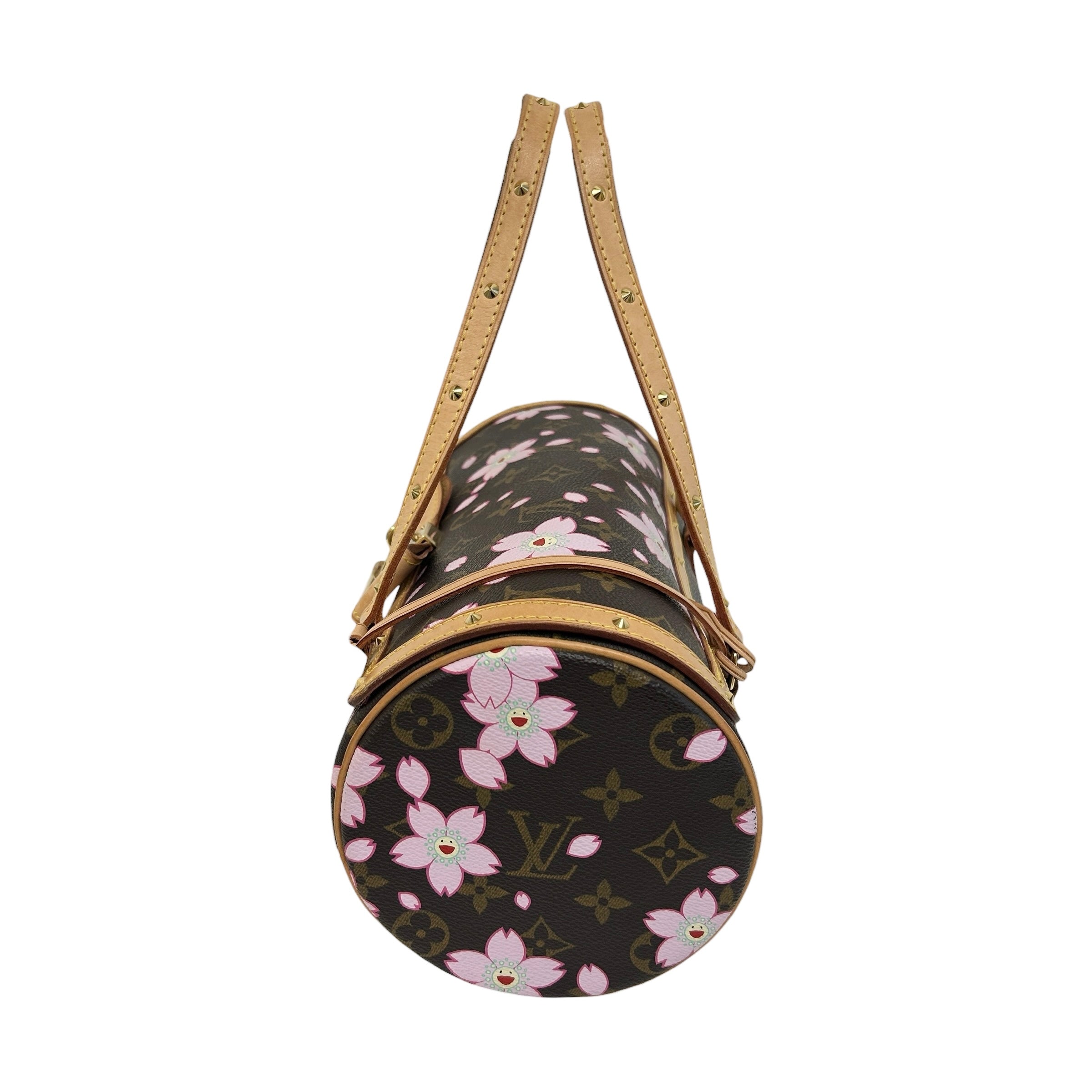 Limited Edition Monogram Cherry Blossom Papillon Bag
