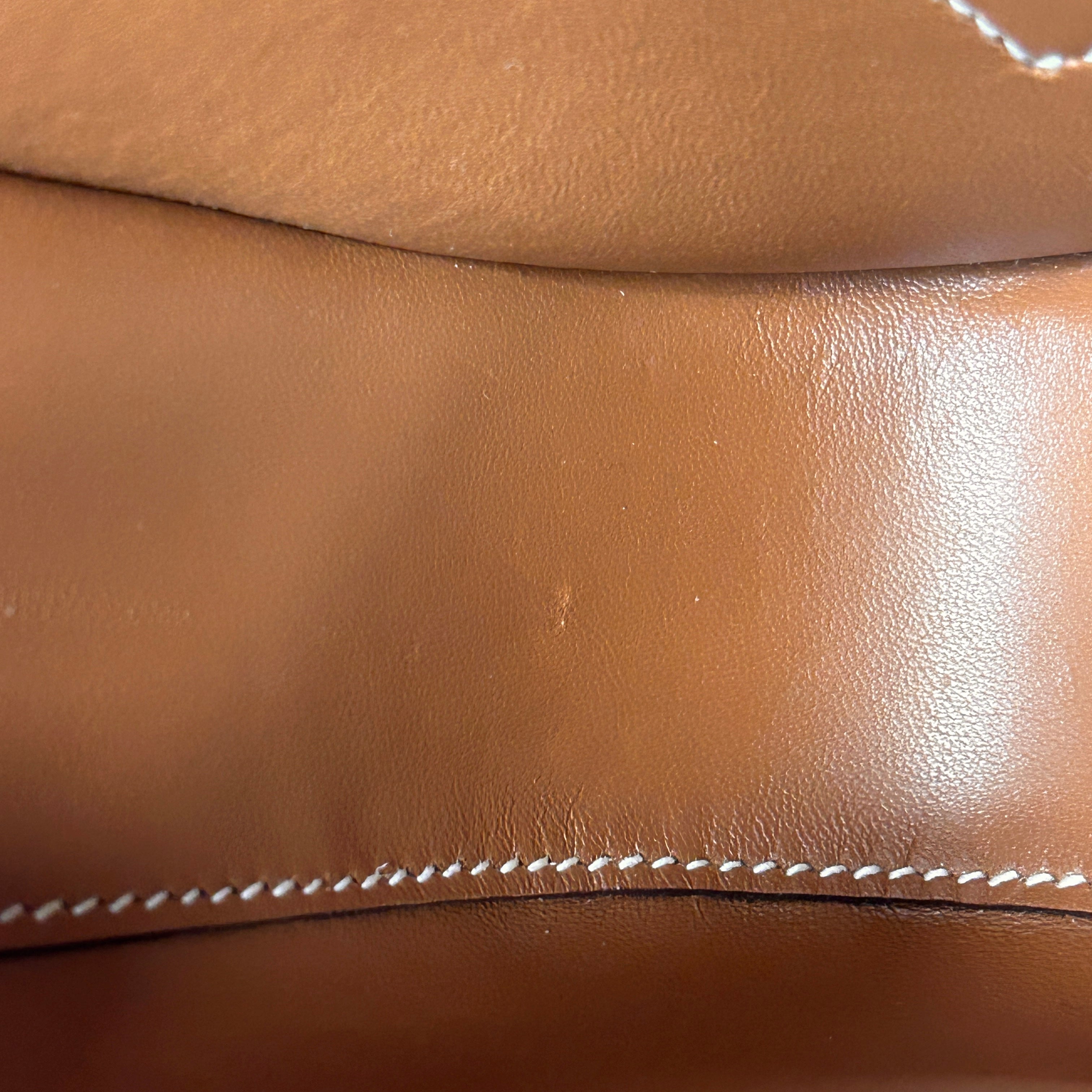 Gold Epsom Leather Mini Della Cavalleria w/PHW