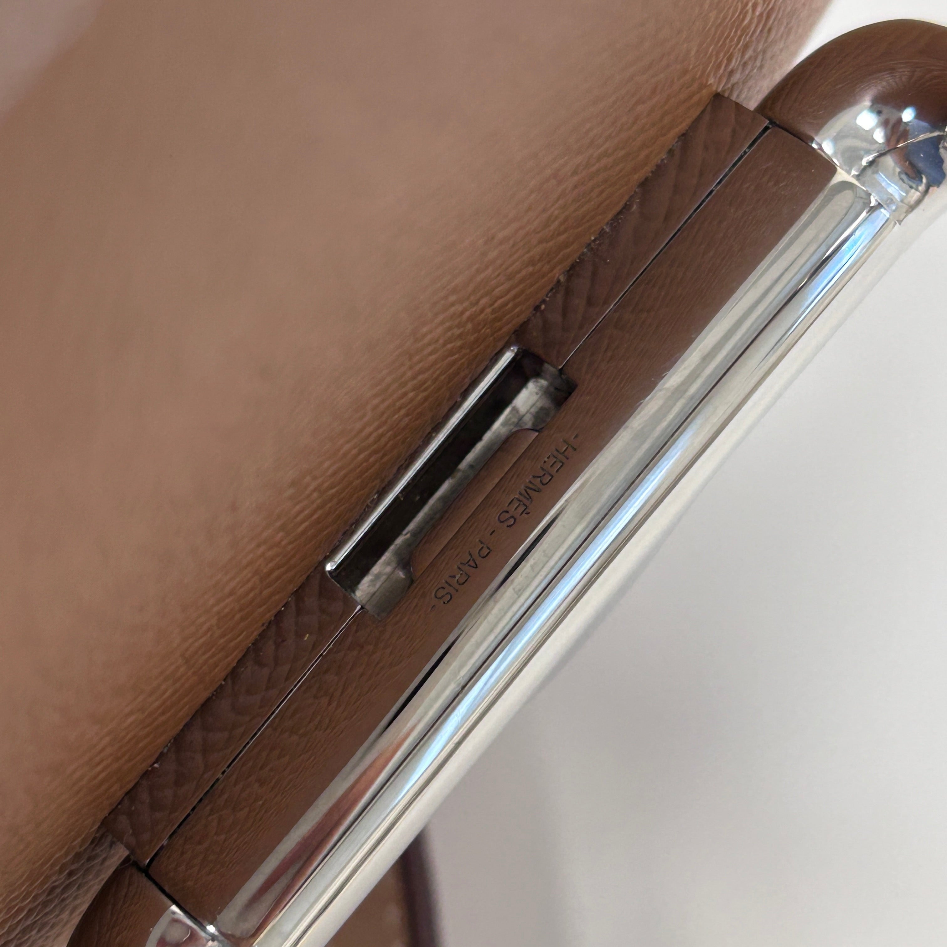 Gold Epsom Leather Mini Della Cavalleria w/PHW