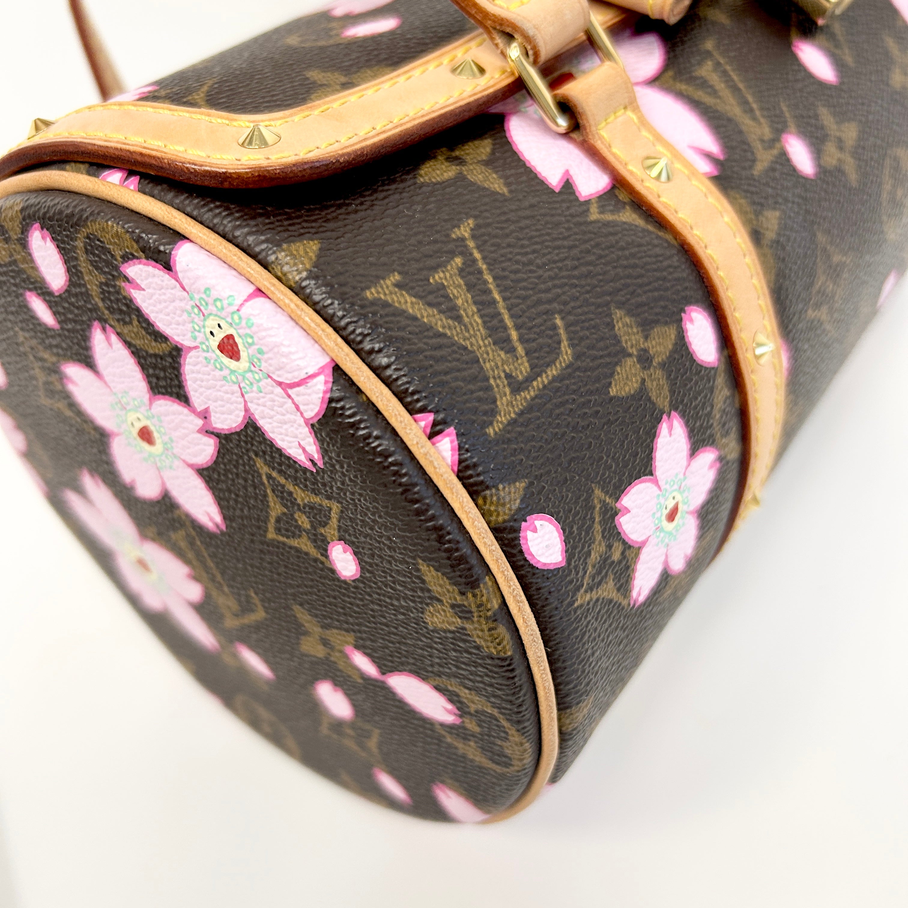 Limited Edition Monogram Cherry Blossom Papillon Bag