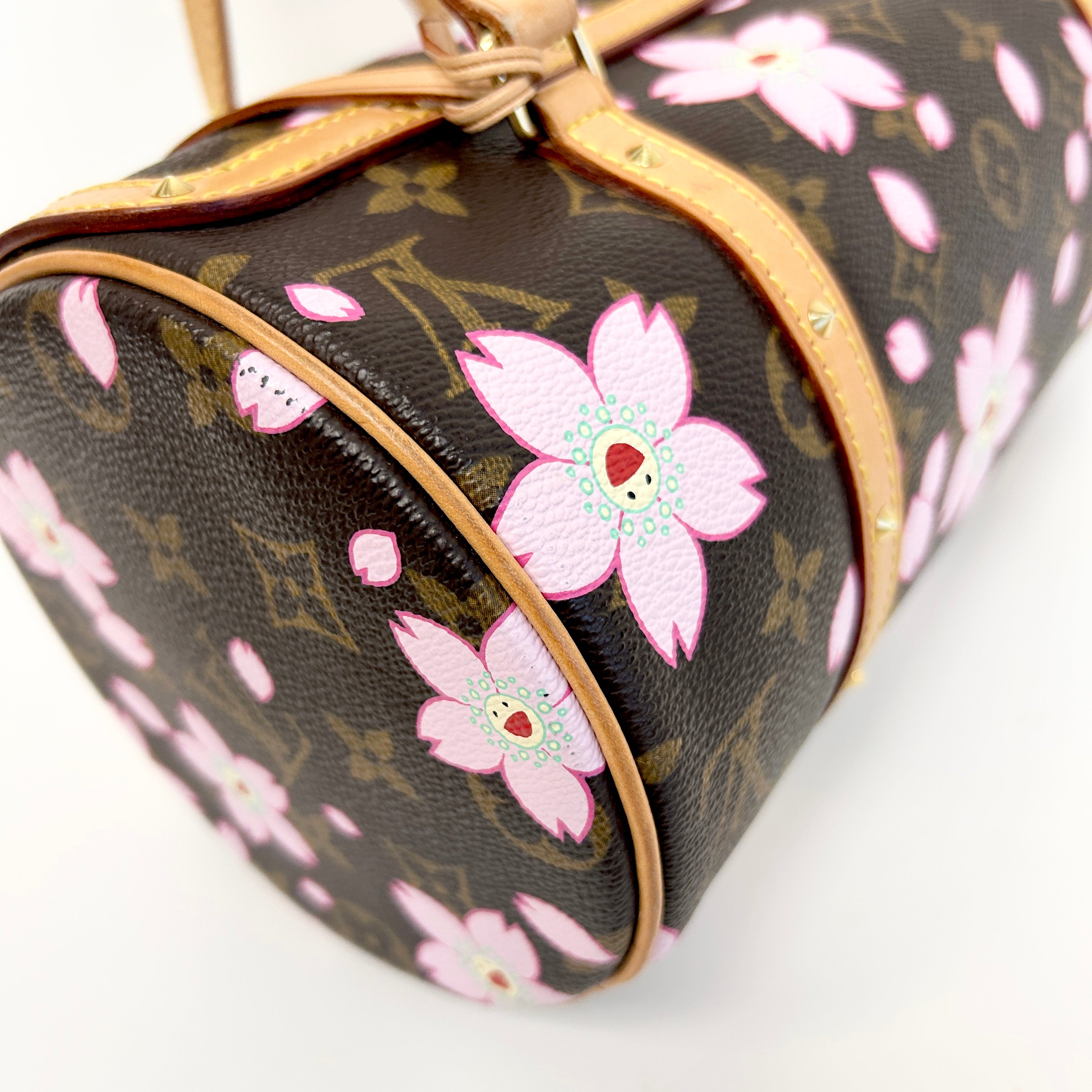 Limited Edition Monogram Cherry Blossom Papillon Bag