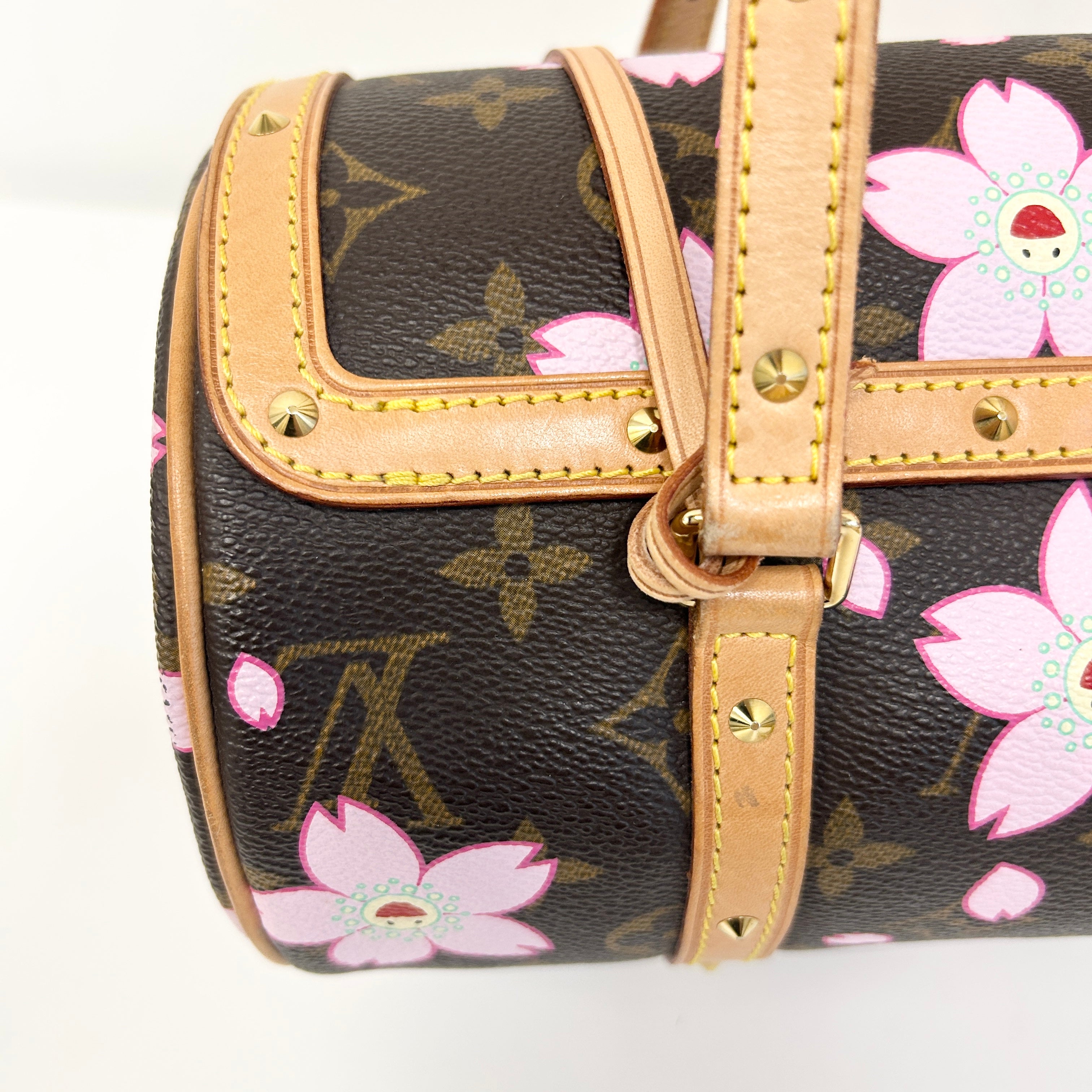 Limited Edition Monogram Cherry Blossom Papillon Bag