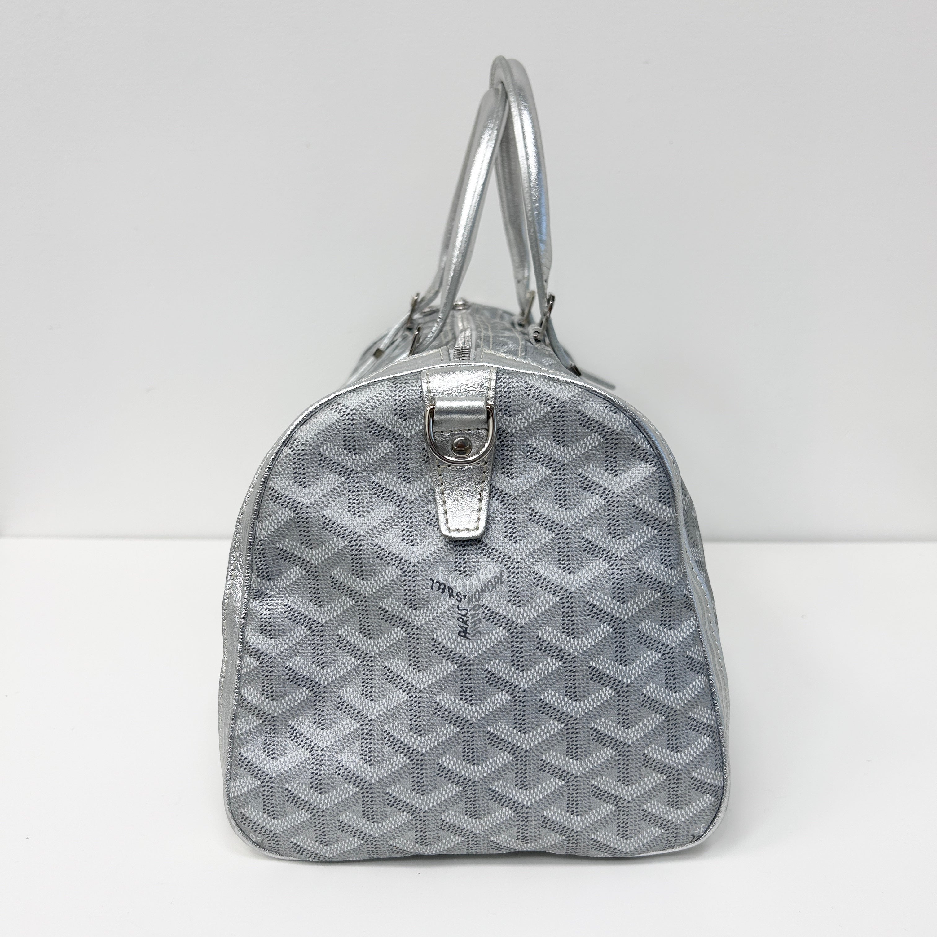 Silver Goyardine Croisière 40 w/PHW