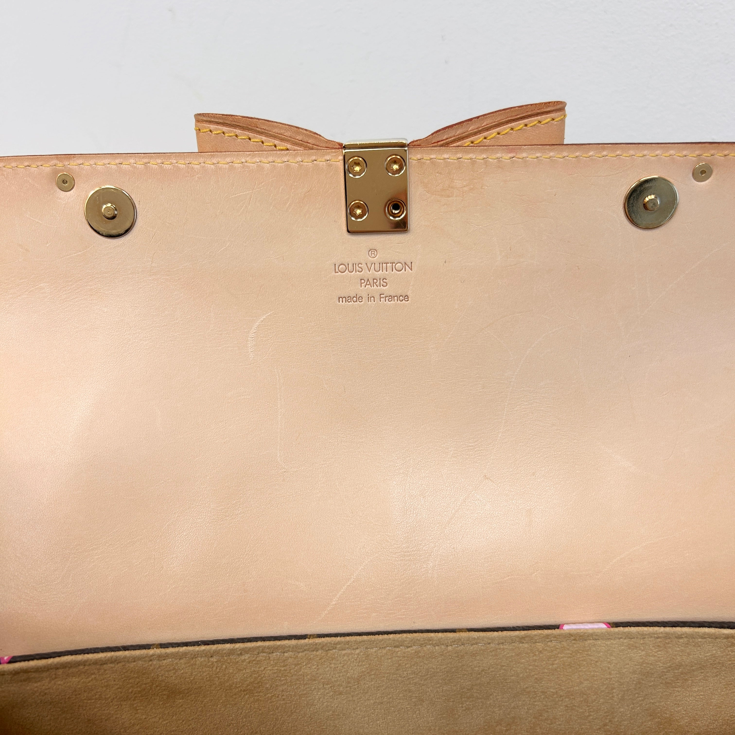 Limited Edition Monogram Cherry Blossom Papillon Bag