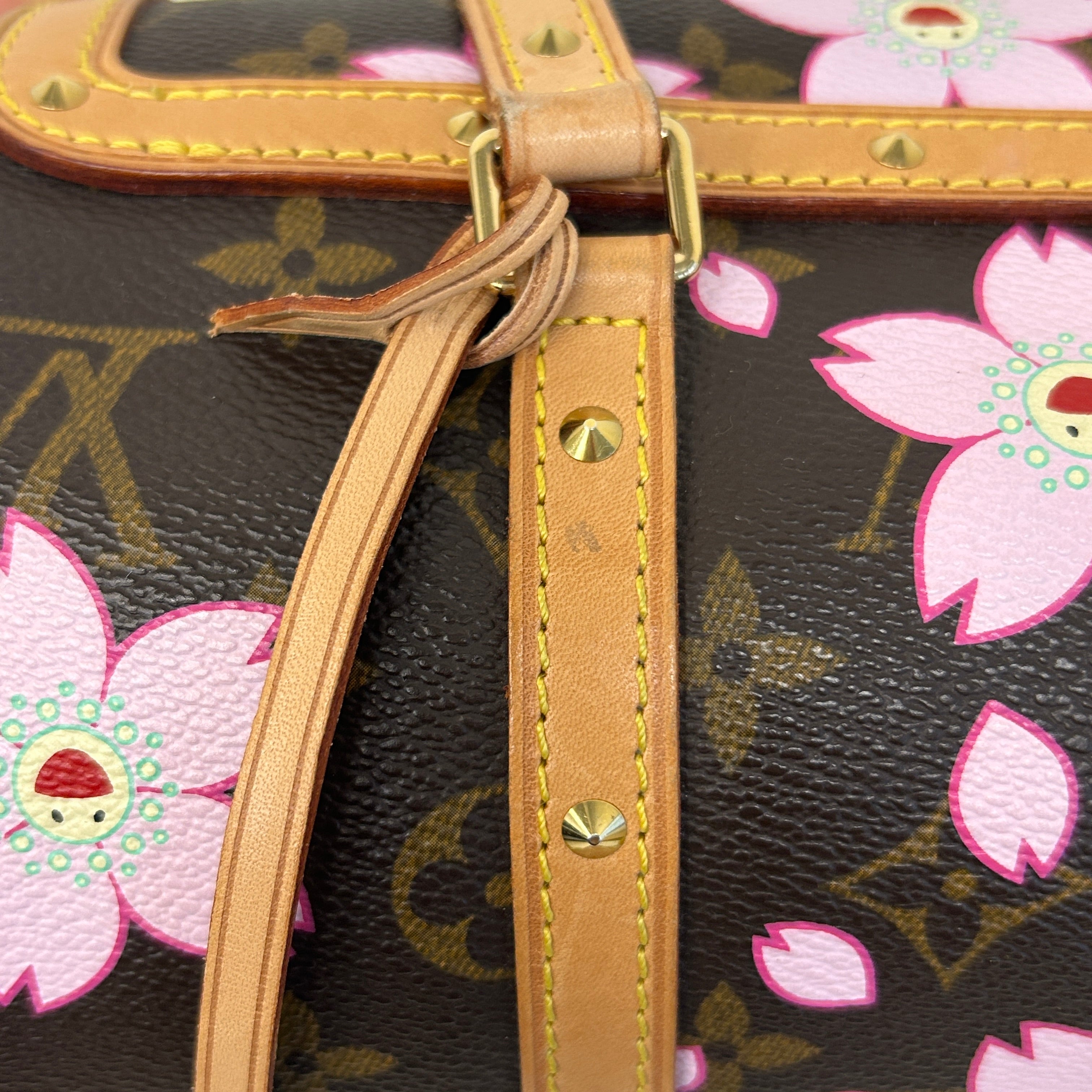 Limited Edition Monogram Cherry Blossom Papillon Bag