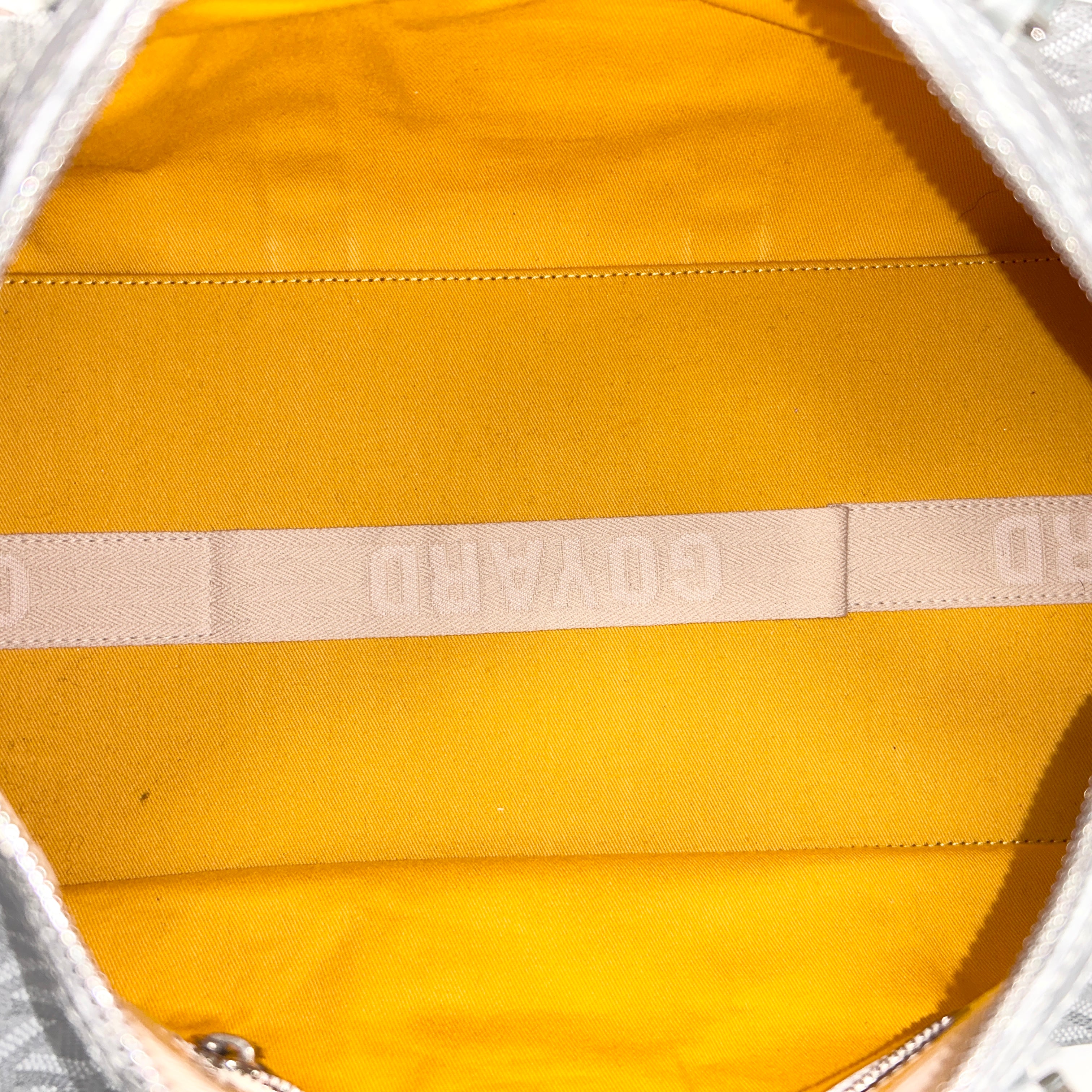 Silver Goyardine Croisière 40 w/PHW