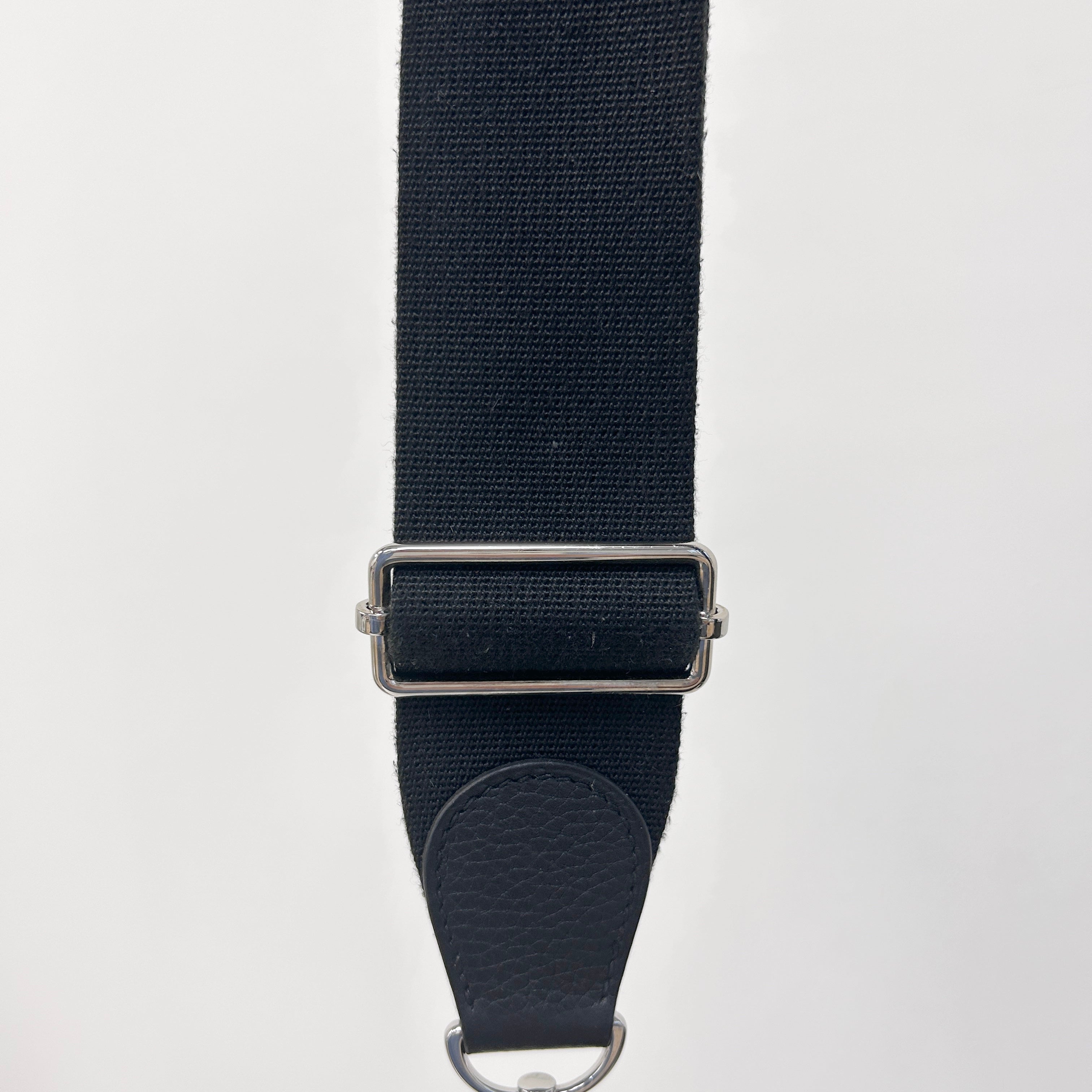 Black Clemence Leather Evelyne GM 33 Bag w/PHW