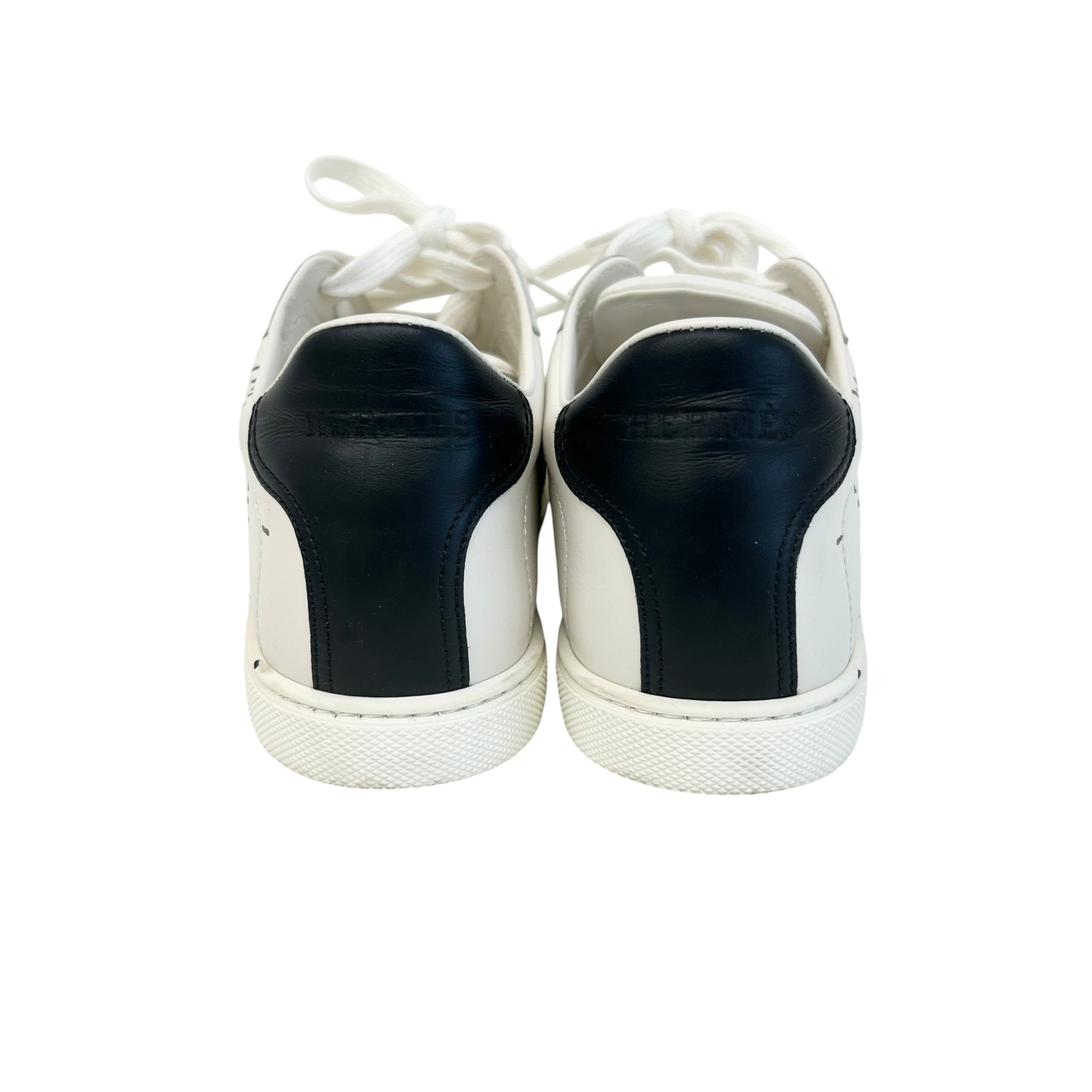 H Logo Peinture Fraiche Leather Quicker Sneakers