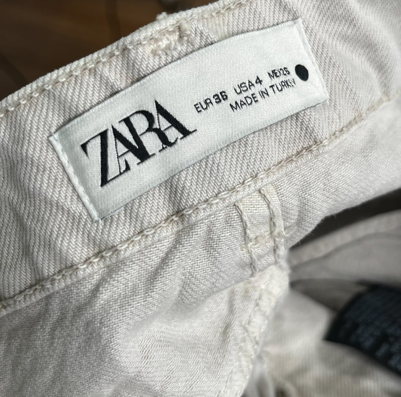 ZARA Grey Denim Jeans