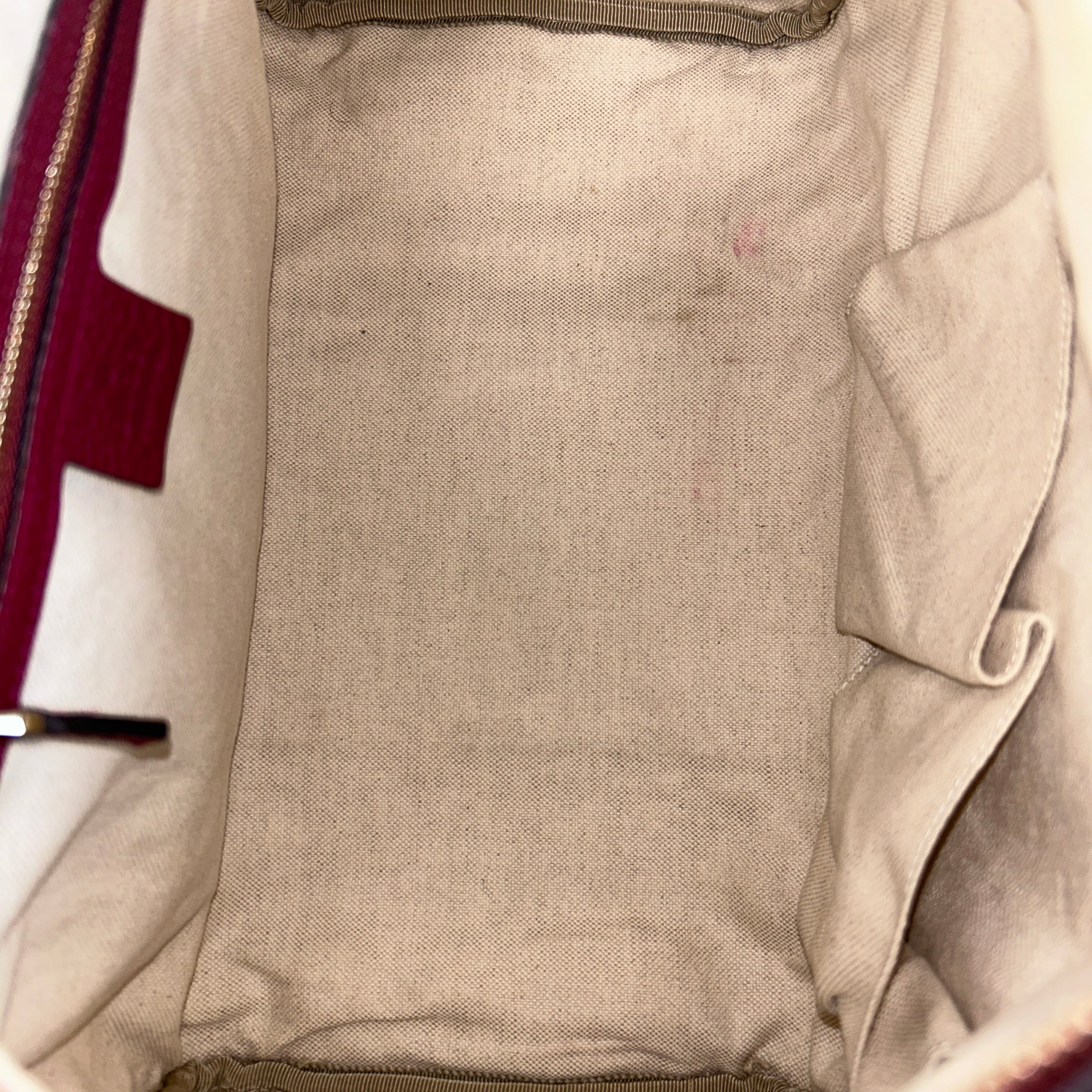 Red/Pink/GG Canvas Web Medium Joy Boston Bag