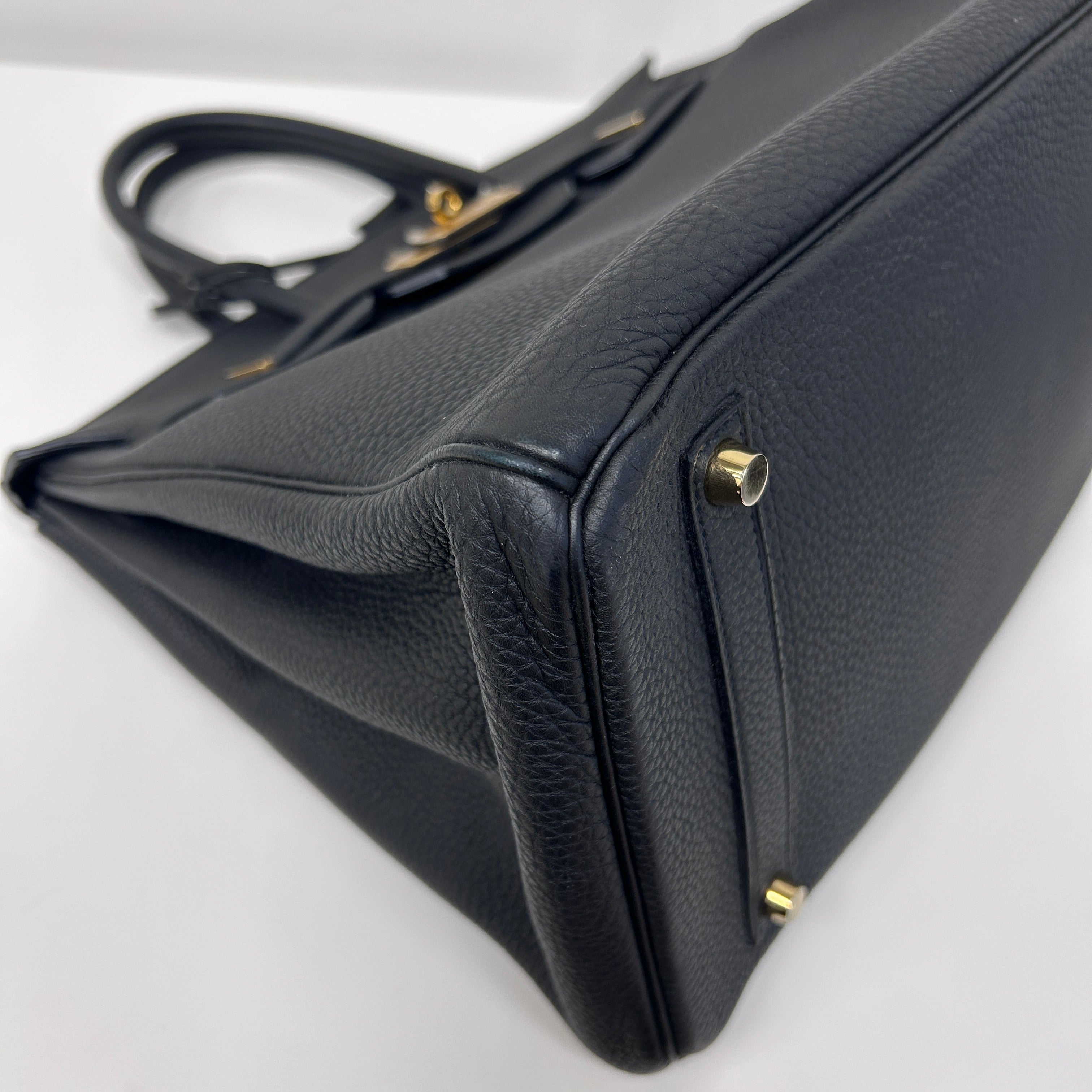 Black Togo Leather Birkin 35 w/GHW