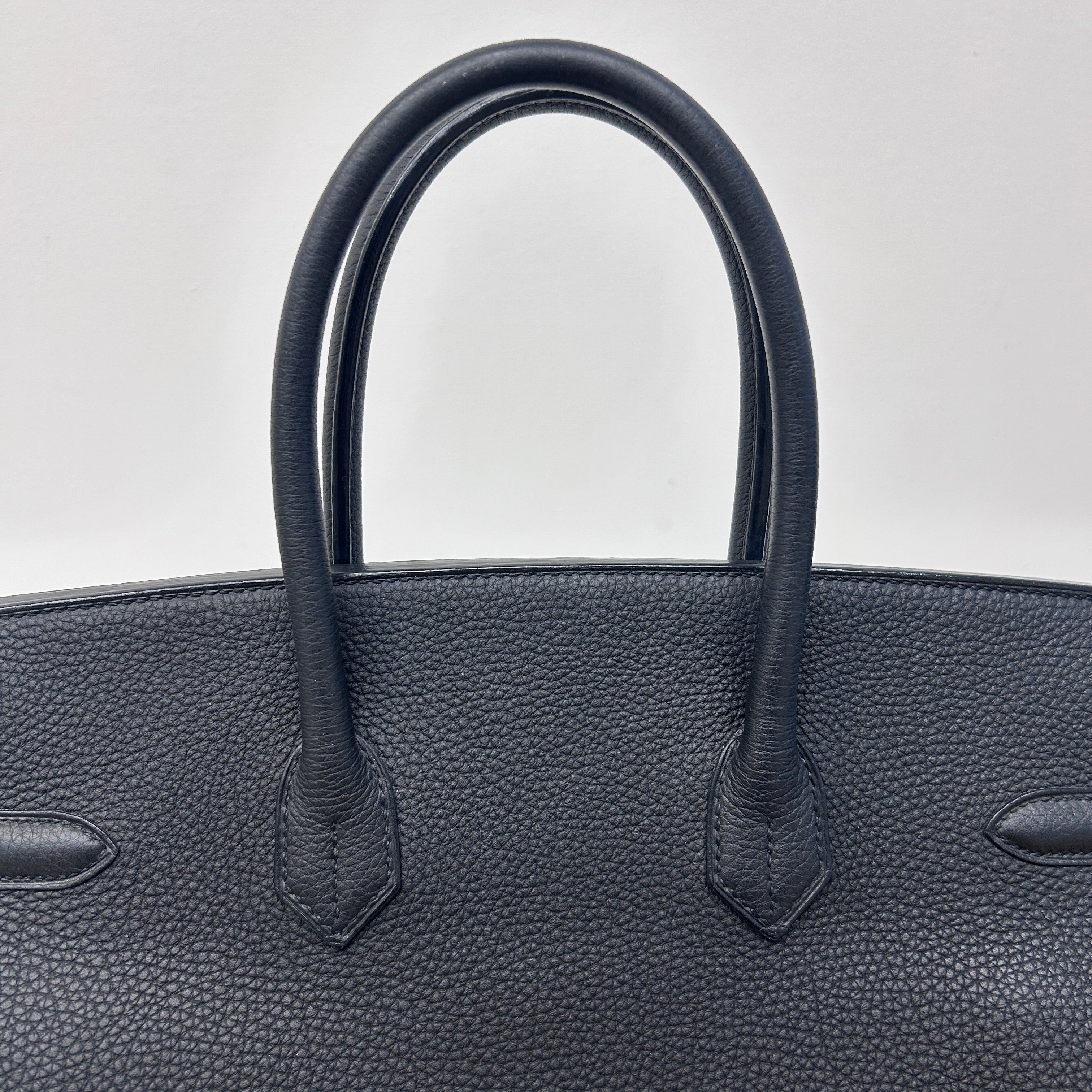 Black Togo Leather Birkin 35 w/GHW