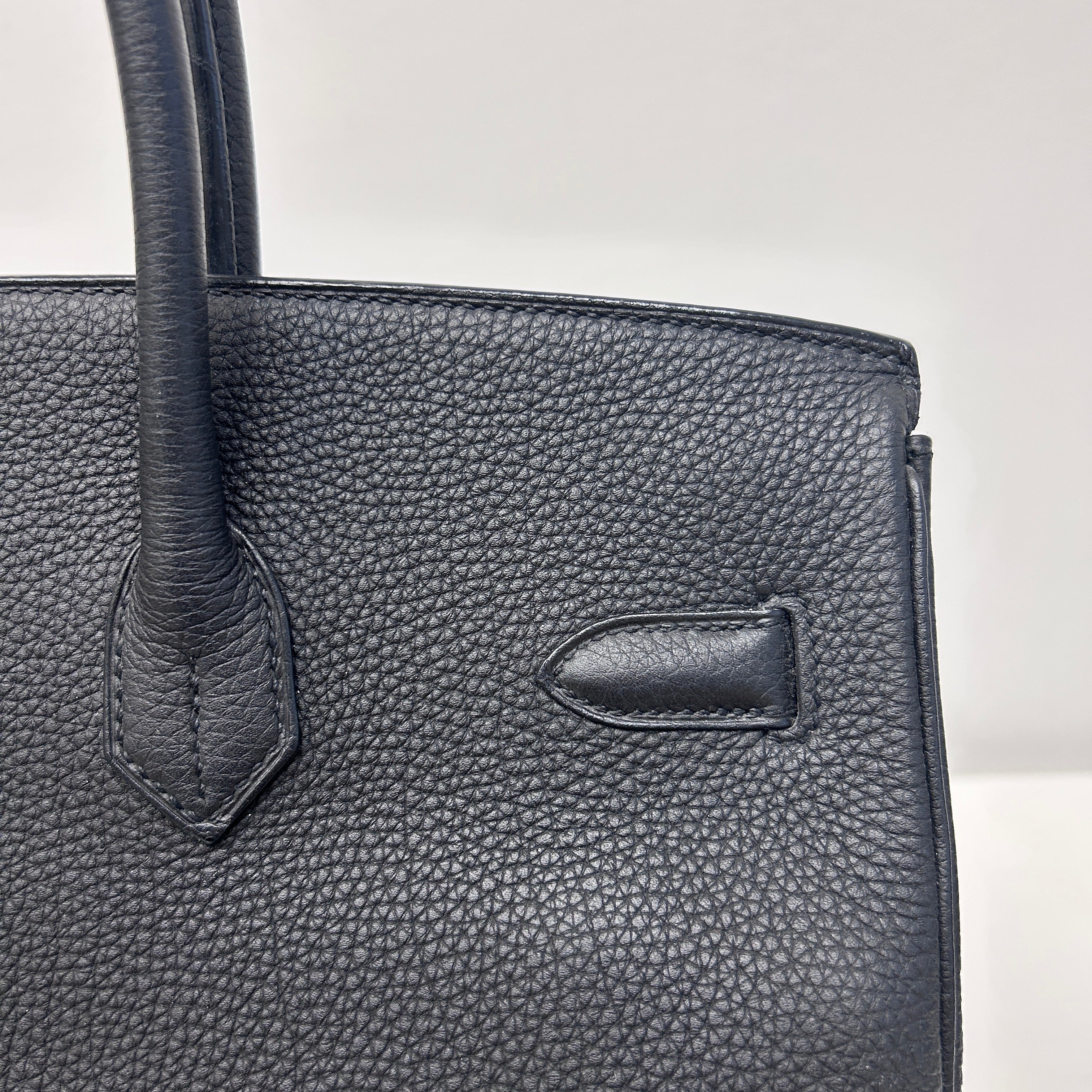 Black Togo Leather Birkin 35 w/GHW