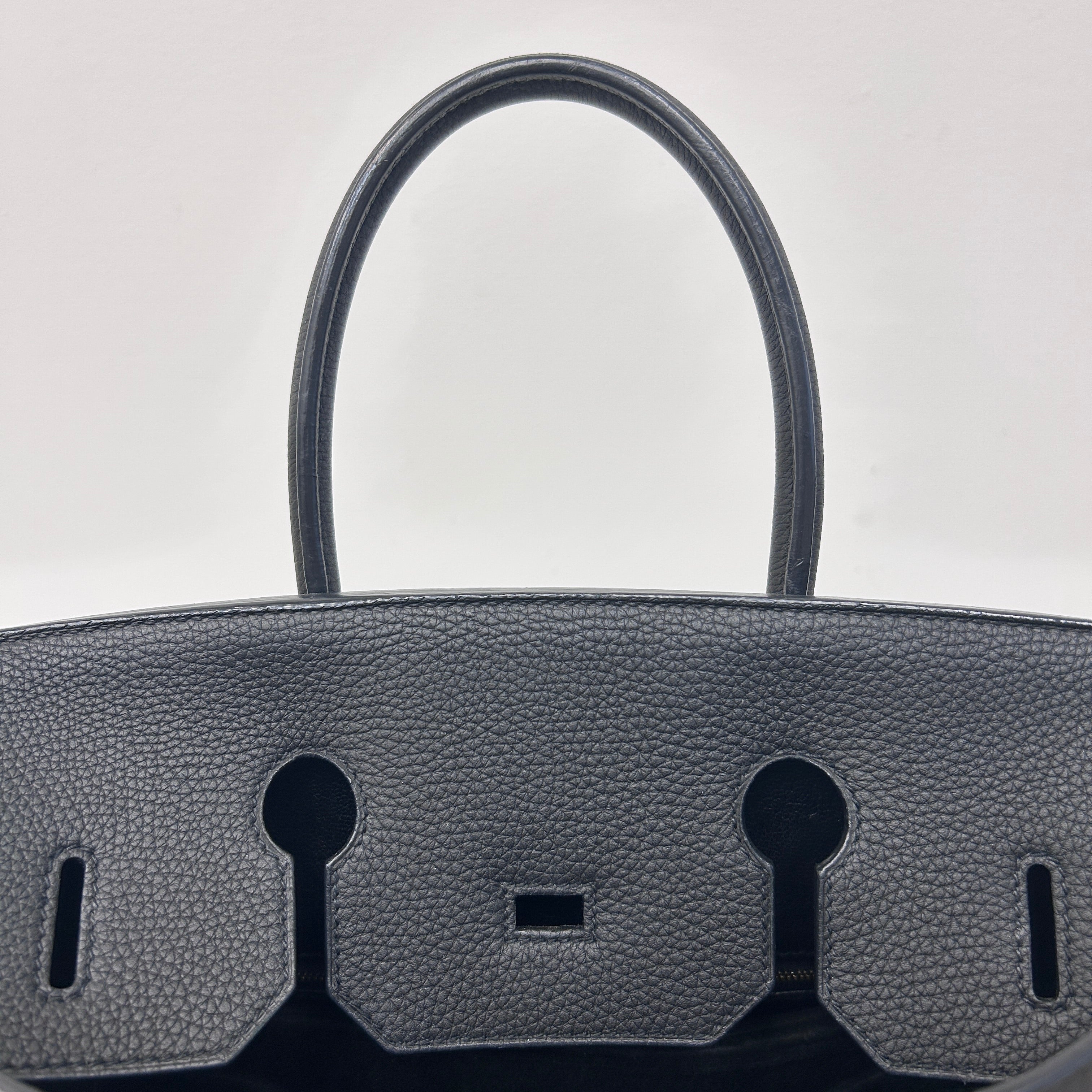 Black Togo Leather Birkin 35 w/GHW