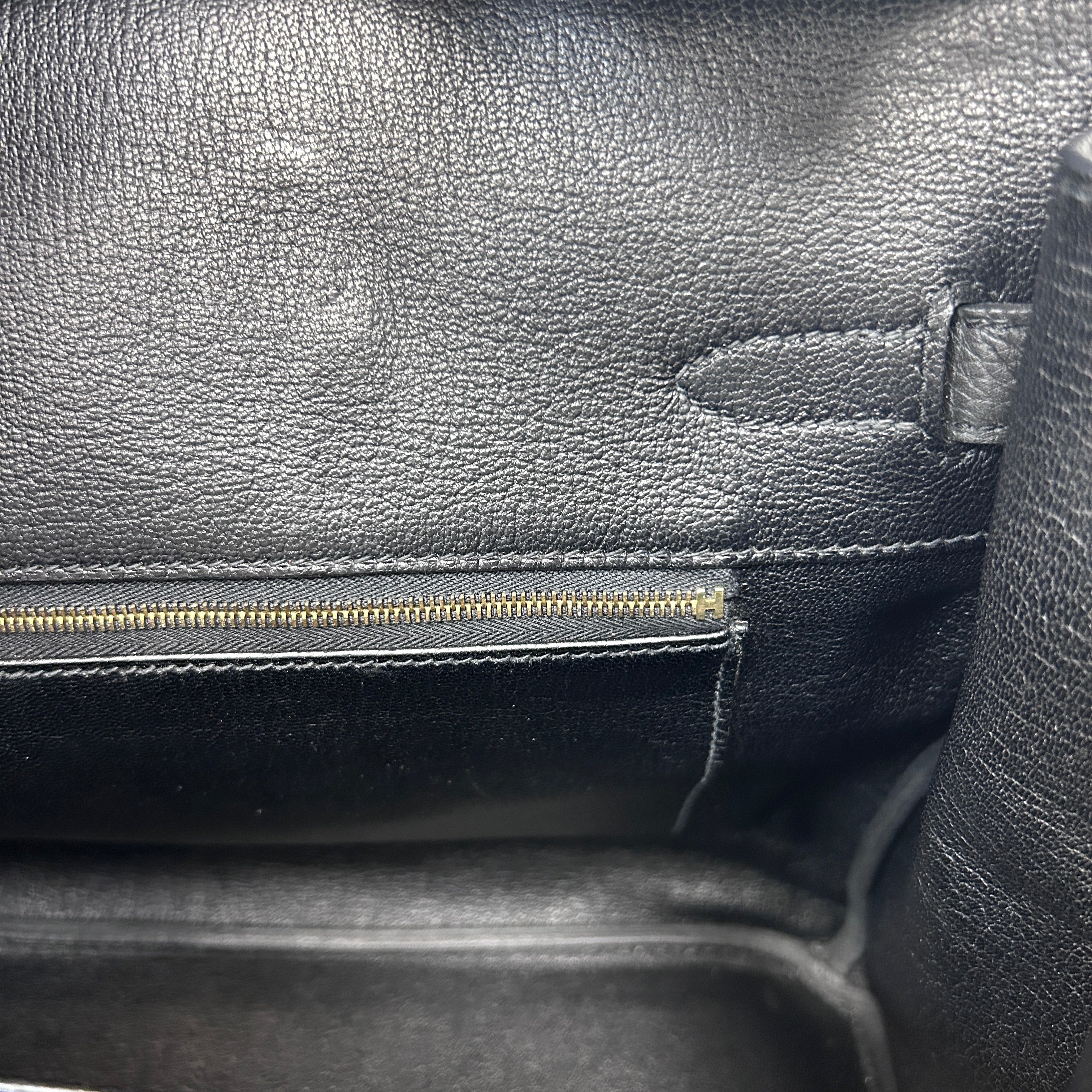 Black Togo Leather Birkin 35 w/GHW