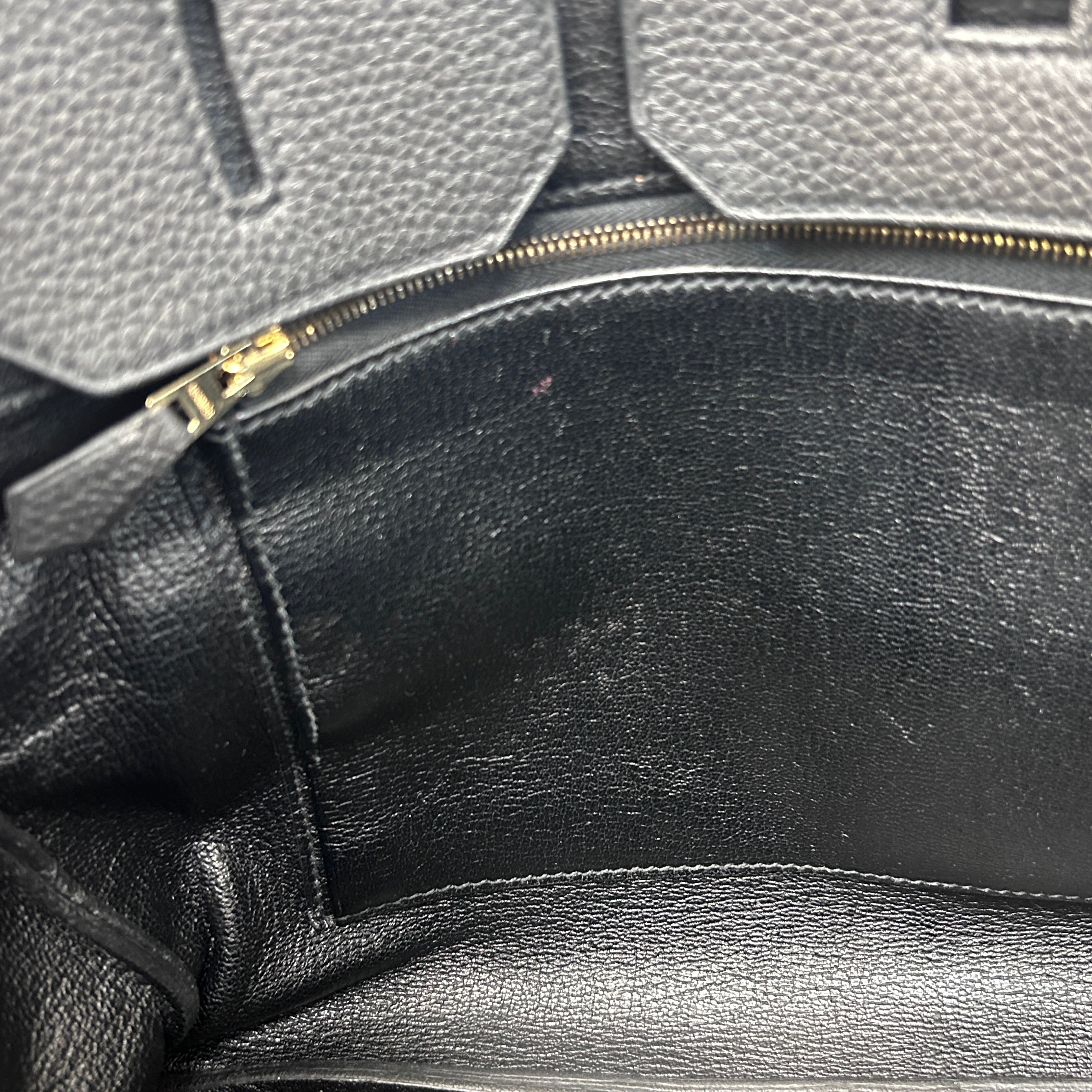 Black Togo Leather Birkin 35 w/GHW