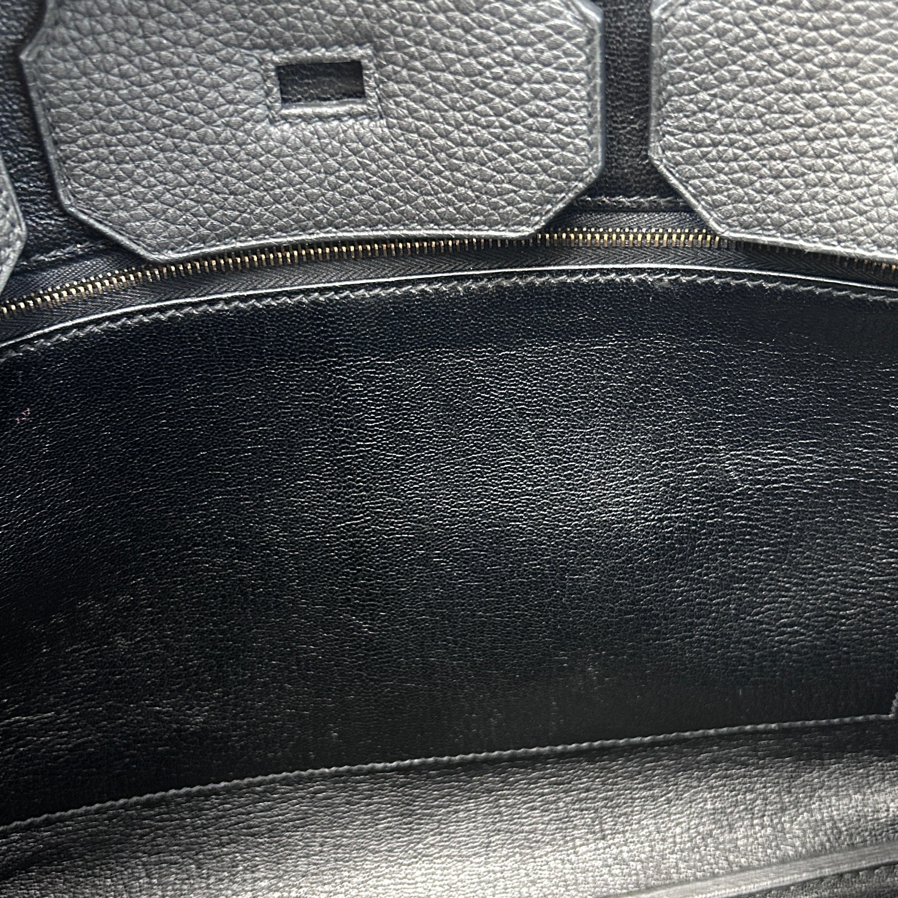 Black Togo Leather Birkin 35 w/GHW