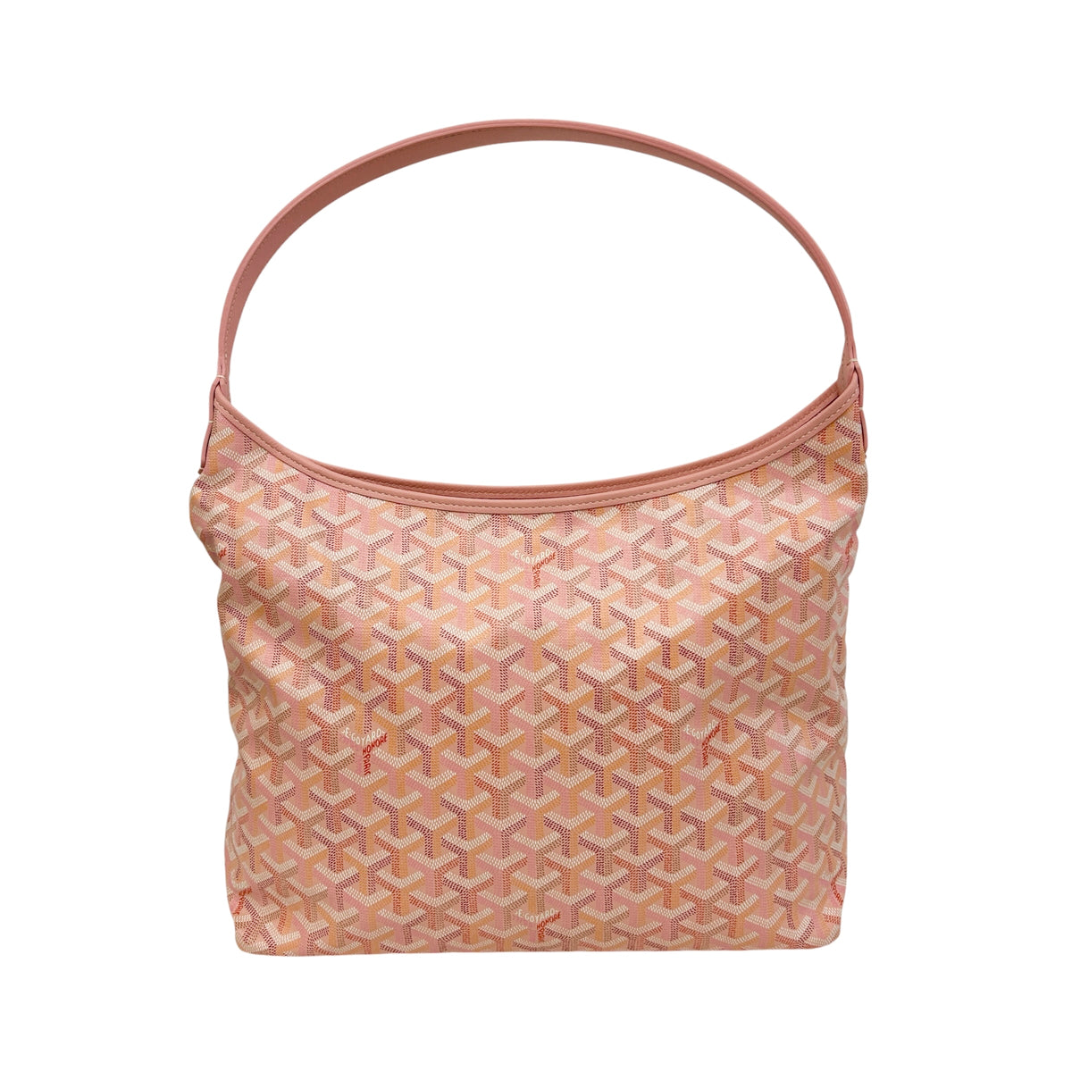 Goyardine Powder Pink Boheme Hobo Bag