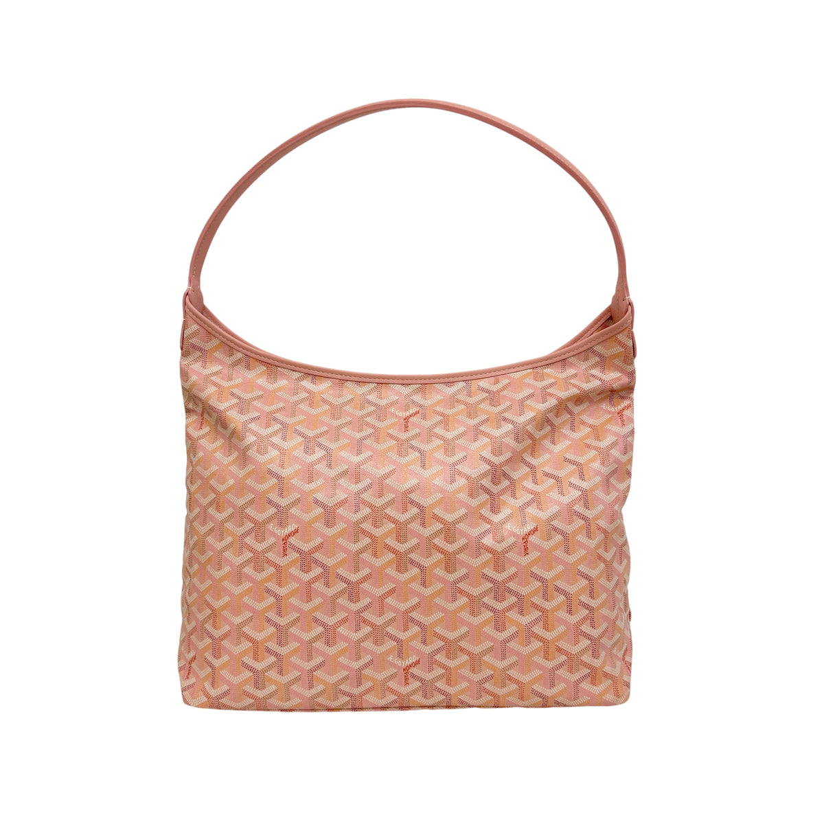 Goyardine Powder Pink Boheme Hobo Bag
