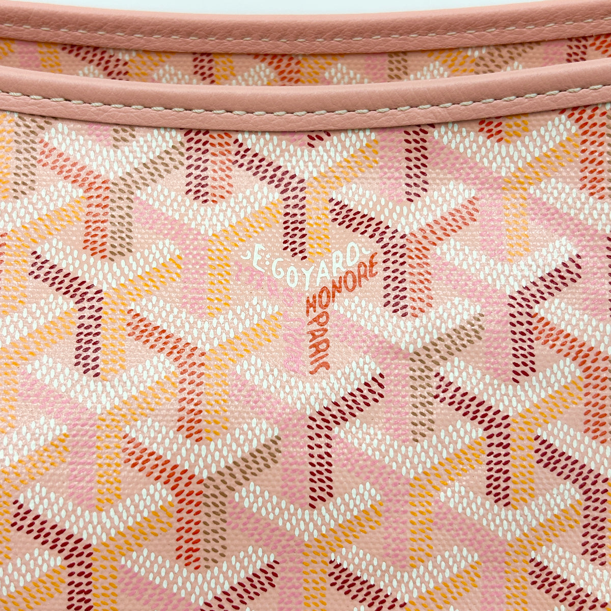 Goyardine Powder Pink Boheme Hobo Bag