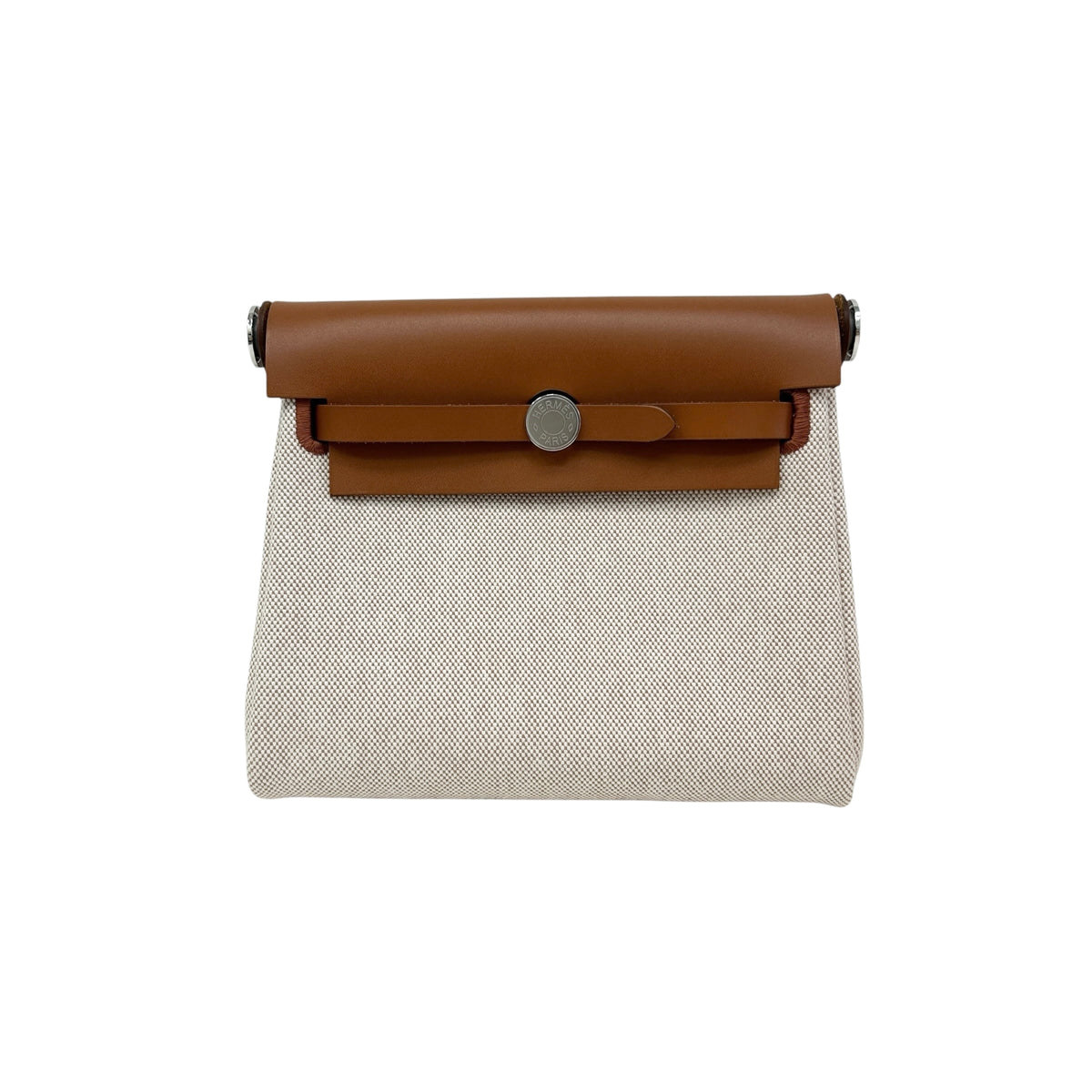 Écru / Beige / Naturel Sable Herbag Zip 20 Bag w/PHW