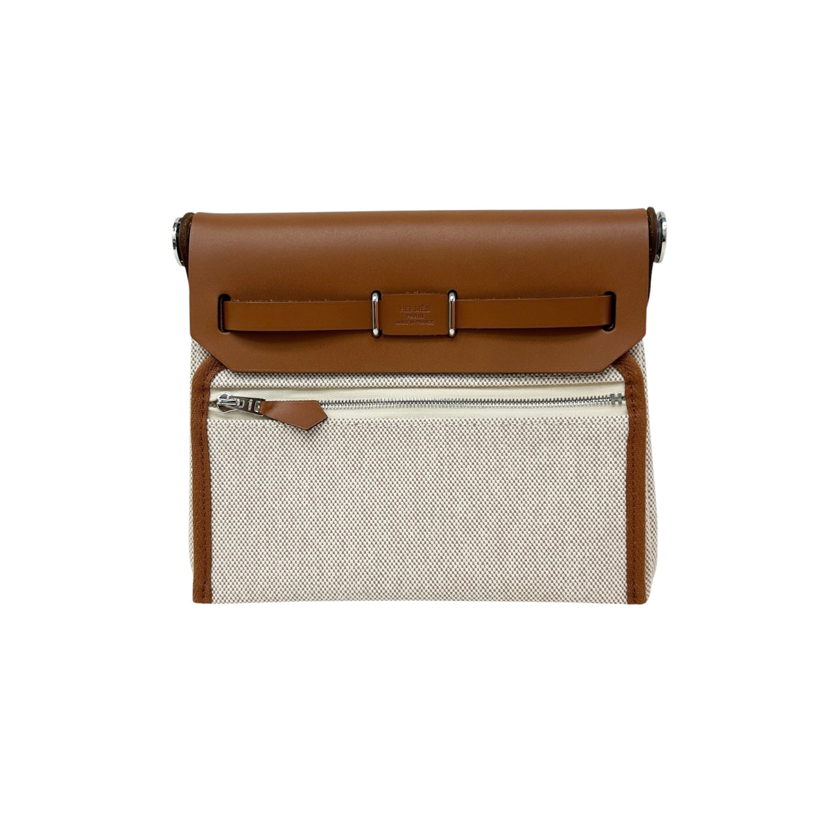 Écru / Beige / Naturel Sable Herbag Zip 20 Bag w/PHW