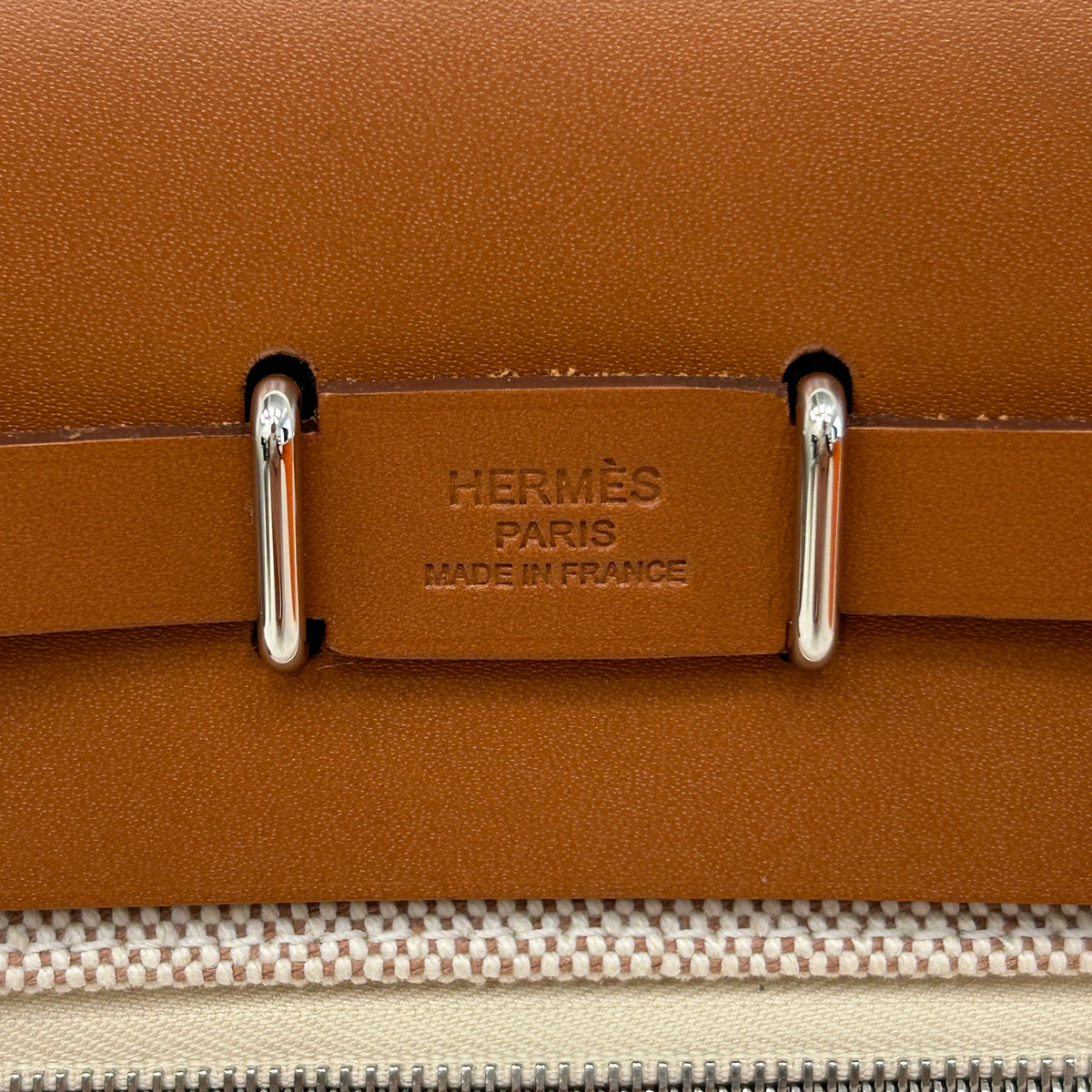 Écru / Beige / Naturel Sable Herbag Zip 20 Bag w/PHW