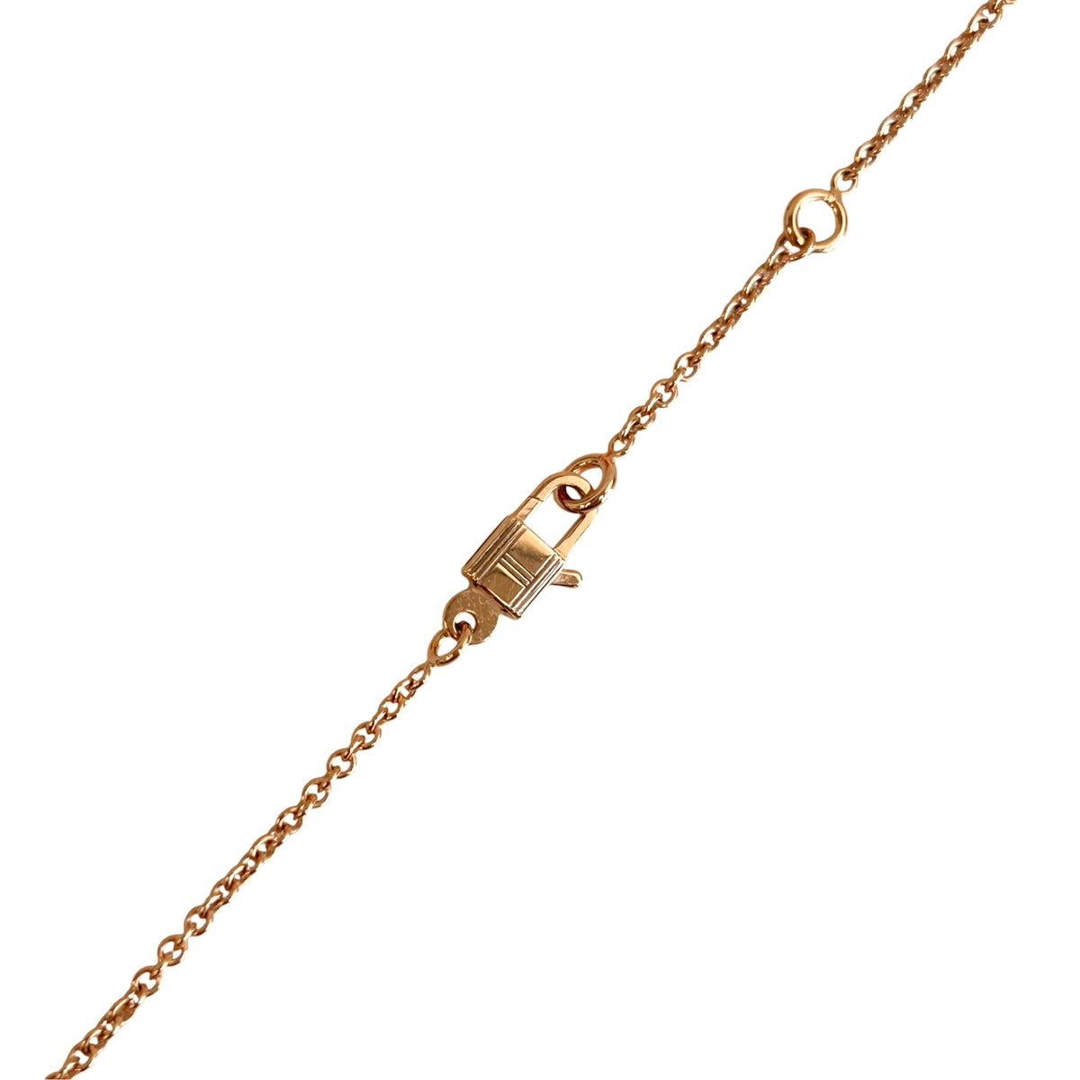 18K Rose Gold Diamond Constance Amulette Pendant Necklace