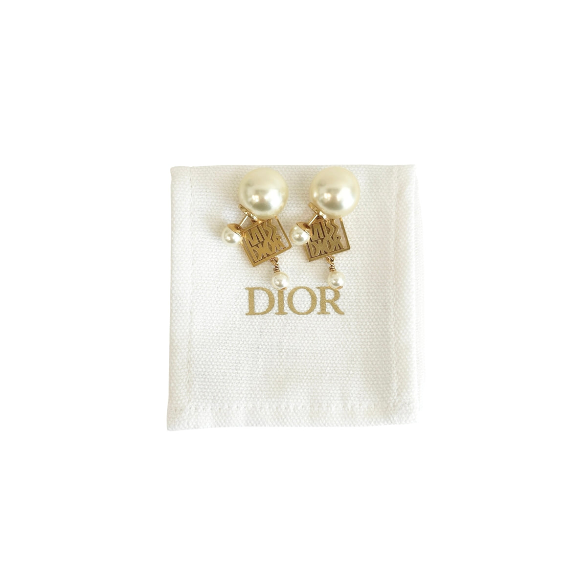 Miss Dior Tribal Pearl Earrings