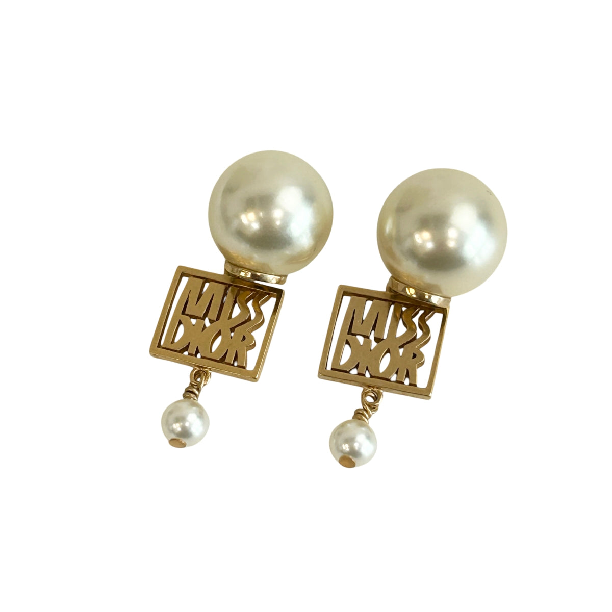 Miss Dior Tribal Pearl Earrings