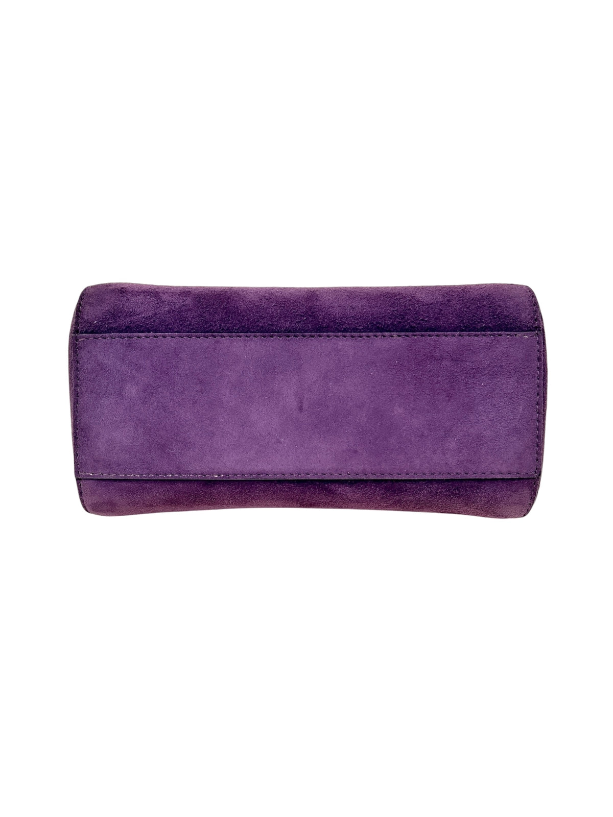Purple Suede XS Peekaboo Top Handle Bag