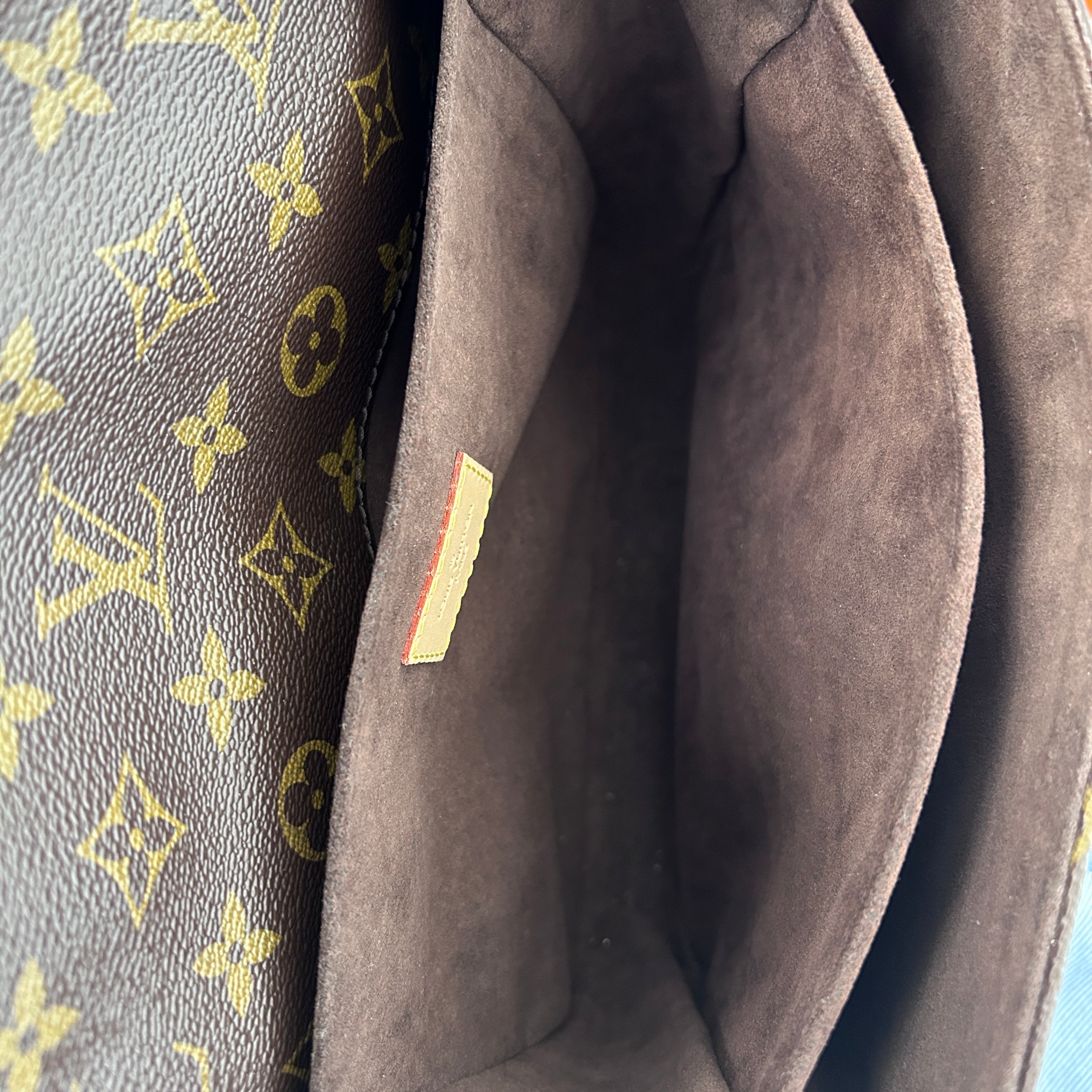 Monogram Coated Canvas Pochette Metis MM Crossbody Bag w/GHW